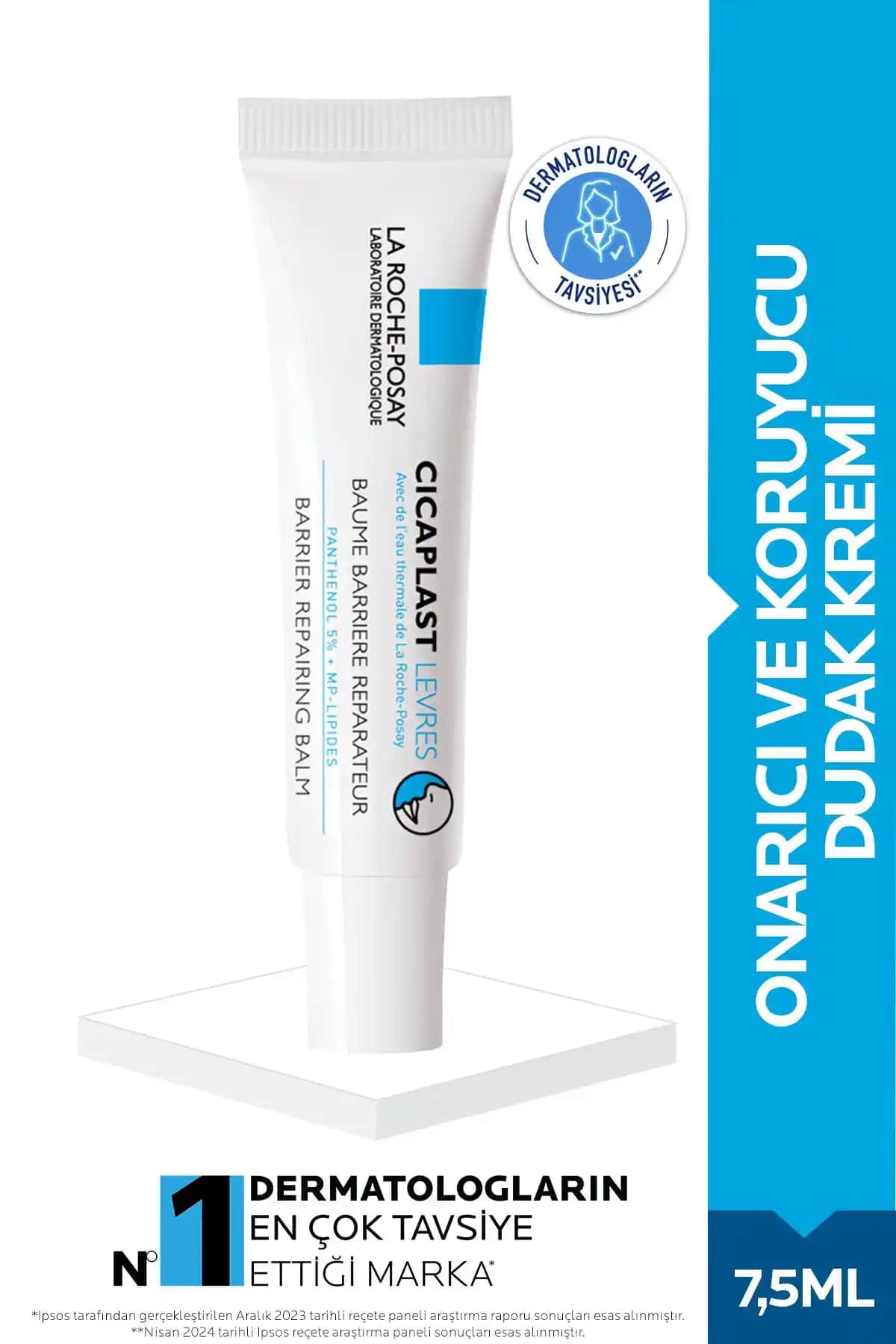 La Roche Posay Cicaplast Levres Dudak Onarıcı ve Koruyucu Kremi Türkiye