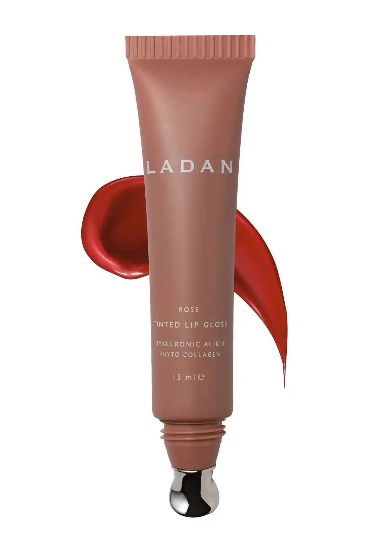 LADAN Metal Aplikatörlü Nemlendirici ve Onarıcı Renkli Lip Gloss Gül Tonu