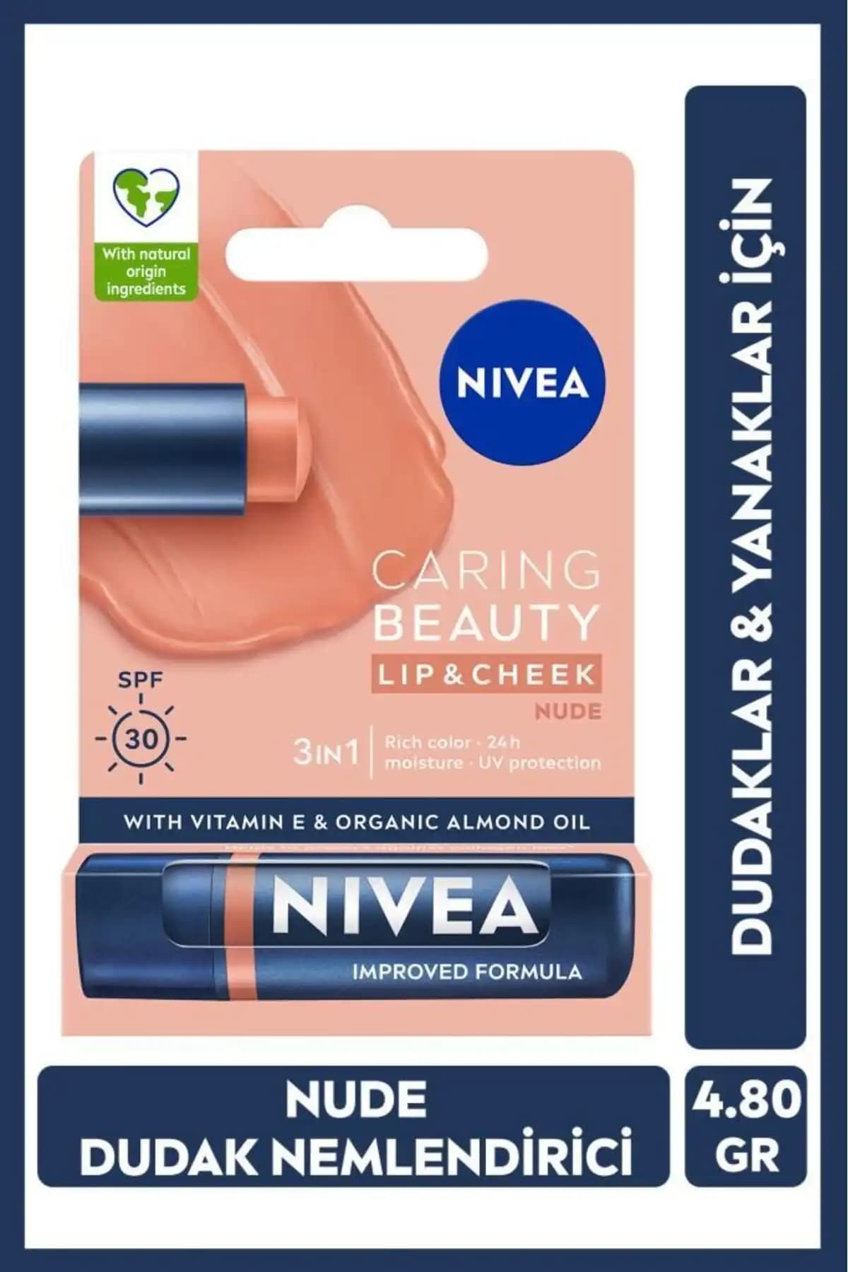NIVEA Renkli Dudak Bakım Kremi: Nemlendirici ve Güneş Koruyucu Özellikleriyle Günlük Kullanım İçin