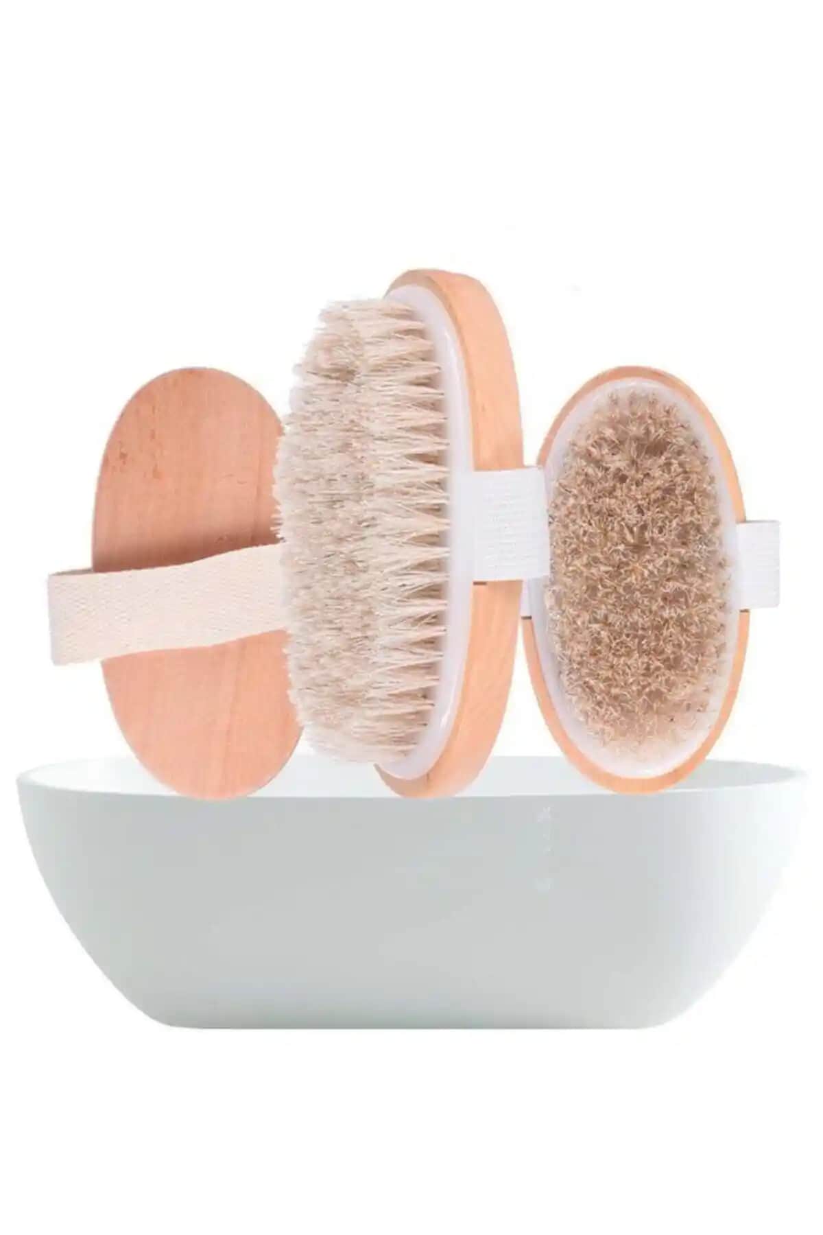 Olgun Kozmetik Doğal At Kılı Selülit Fırçası Cilt Sağlığı ve Estetiği İçin Uygun Bir Seçenek