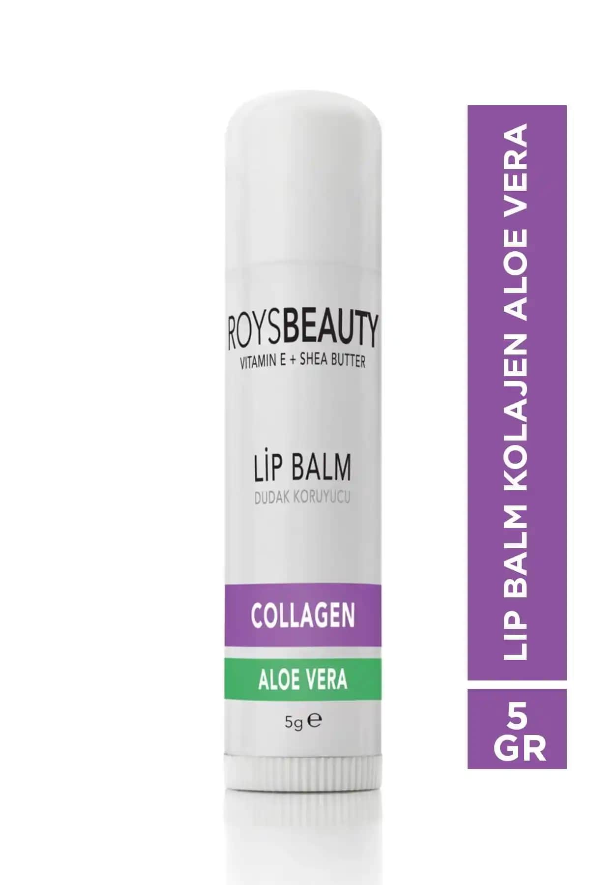 ROYS Beauty Lip Balm Kolajen Aloe Vera: Doğal ve Etkili Dudak Bakımı Ürünü Özellikleri ve Faydaları