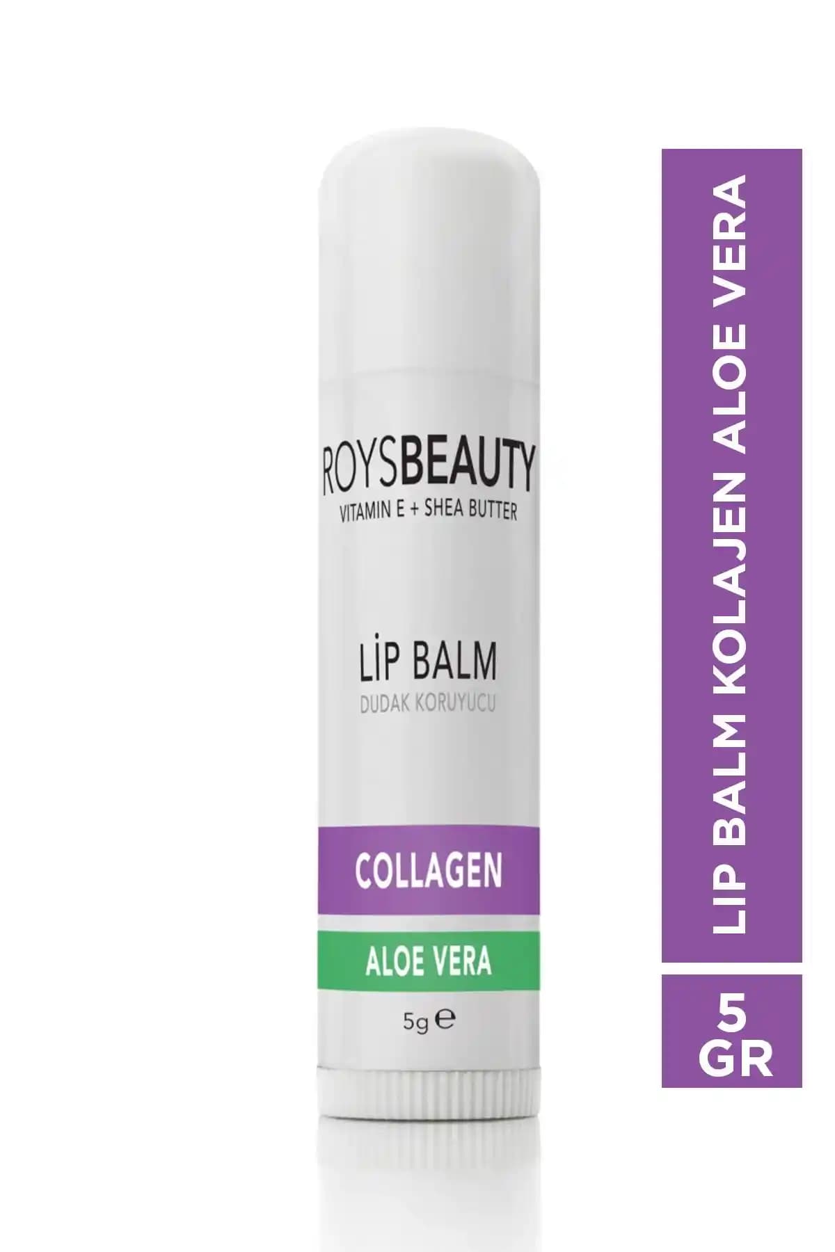 ROYS Beauty Lip Balm Kolajen Aloe Vera: Doğal ve Etkili Dudak Bakımı Ürünü Özellikleri ve Faydaları