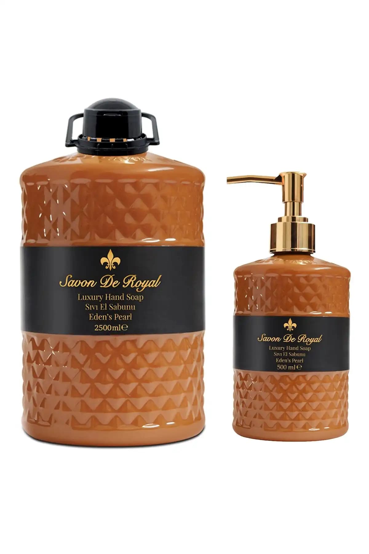Savon de Royal Luxury Vegan Sıvı Sabun Karşılaştırması: Eden's Pearl ve White Pearl 1