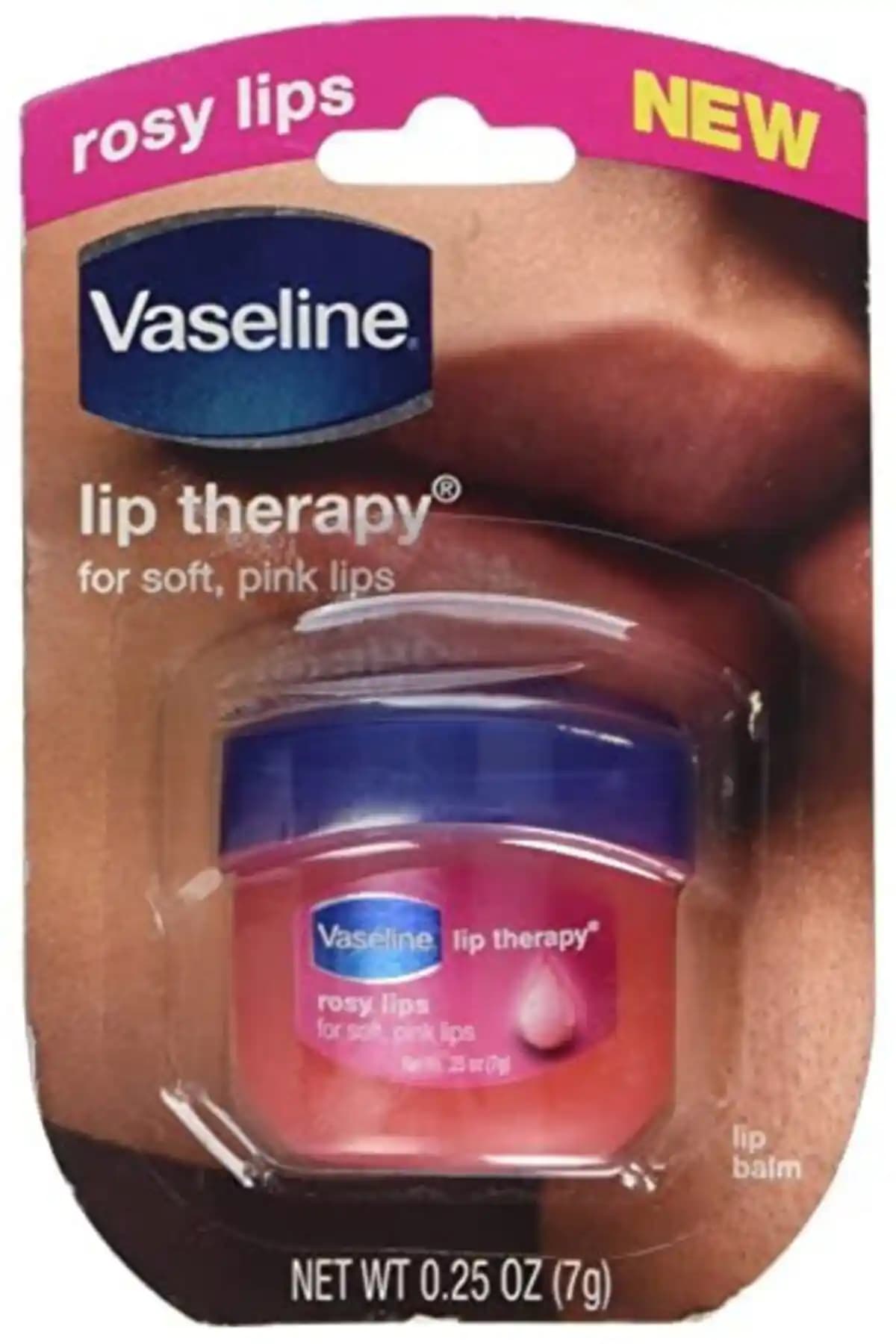 Vaseline Rosy Lip Therapy ile Dudaklarınızda Doğal Parlaklık ve Yüksek Nem Sağlayın