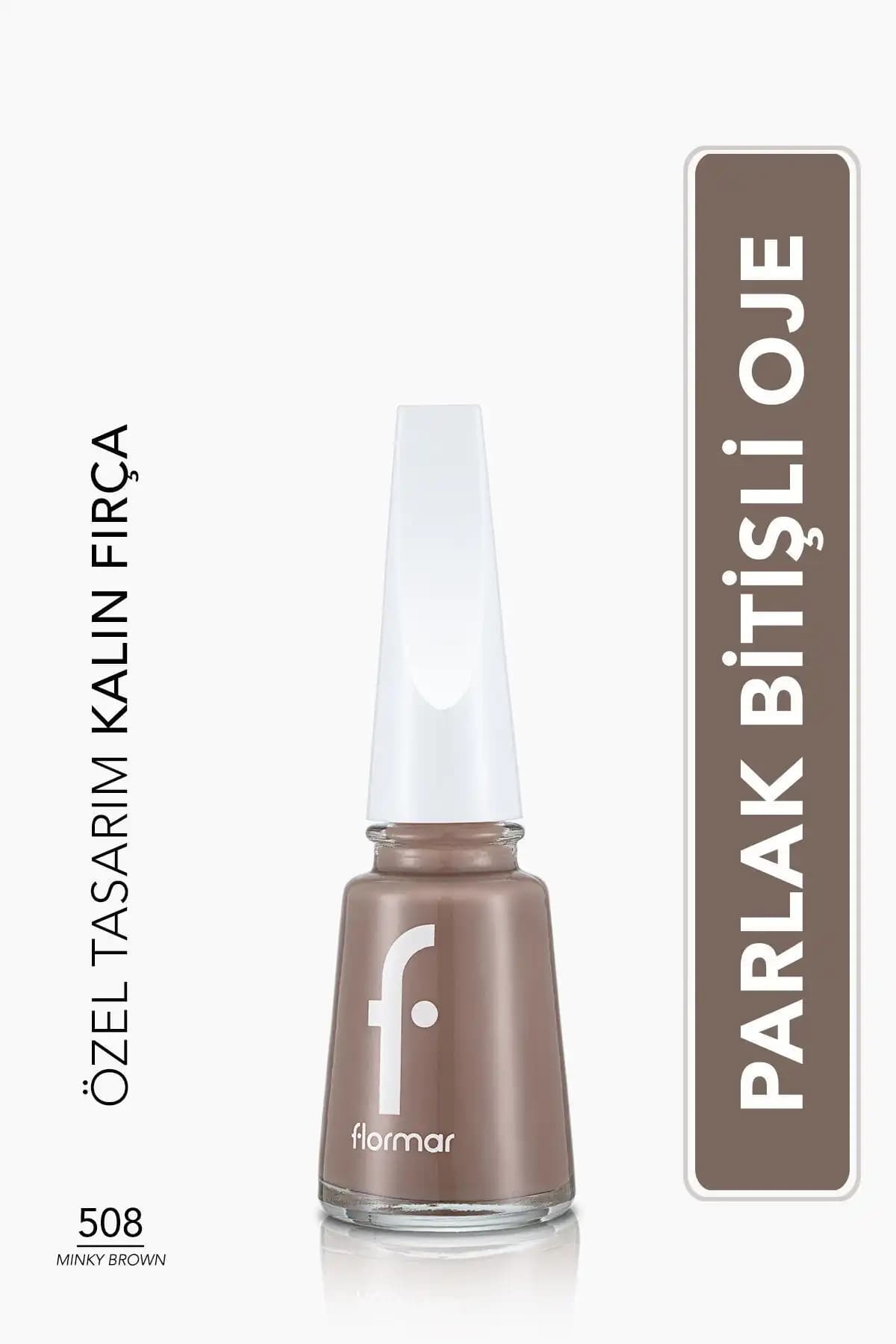 Flormar Oje Karşılaştırması: Green Up Vegan ve Mınky Brown Renk ve Özellikleri 2