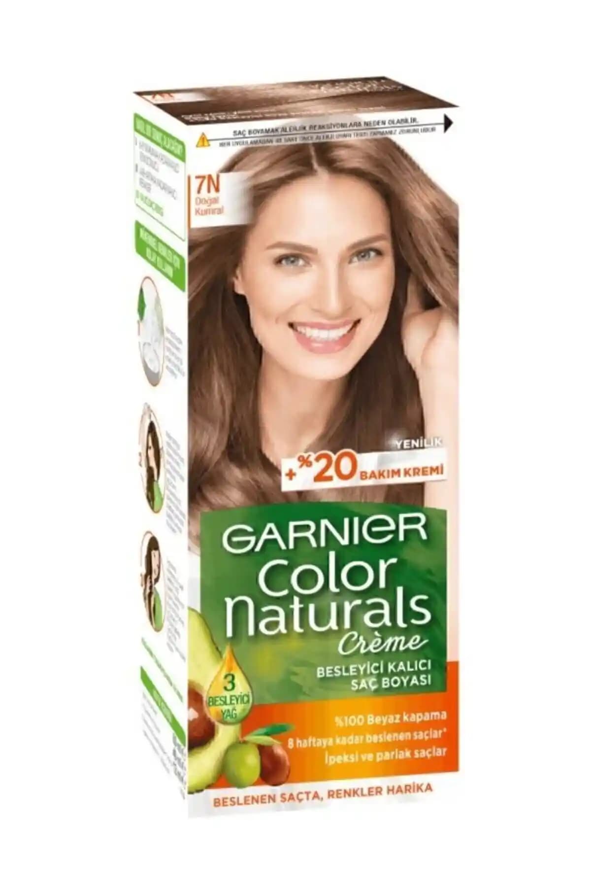 Garnier Color Naturals 7N ve 8N Saç Boyaları Karşılaştırması ve Özellikleri