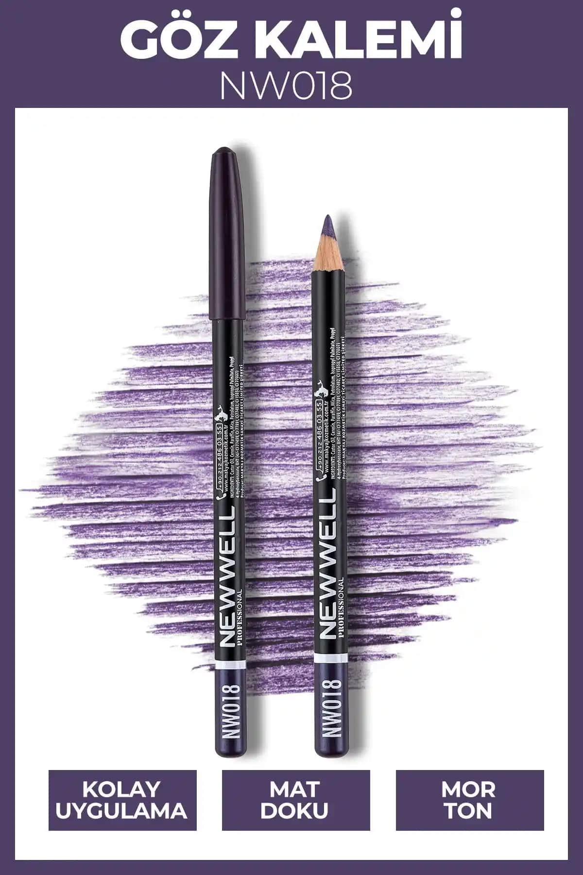 Göz Kalemi Karşılaştırması: New Well NW018 ve NYX Epic Wear Sticks Özellikleri