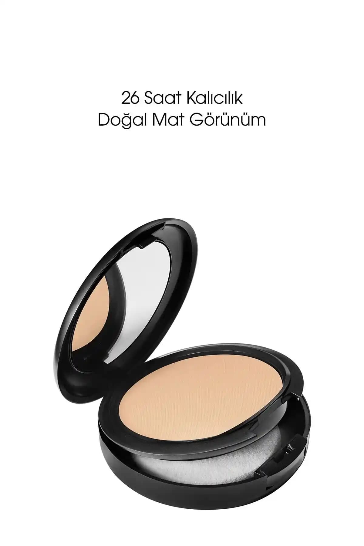 Mac Studio Fix Powder Plus: Yüksek Kapatıcılık ve Mat Bitişli Toz Fondöten