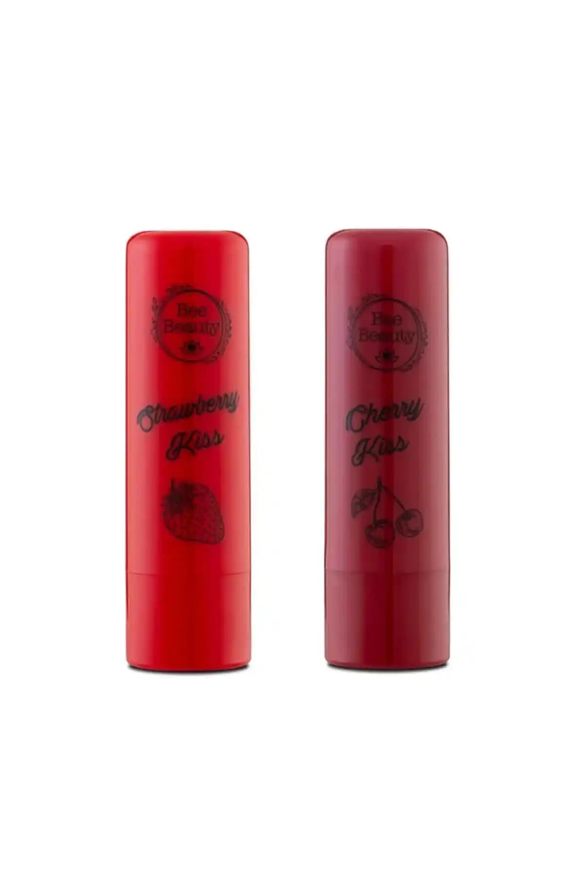 Bee Beauty Muhteşem İkili Dudak Balmı Seti Cherry ve Strawberry Kiss Özellikleri