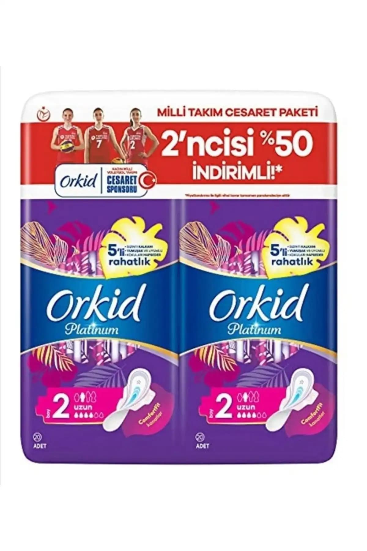 Orkid Platinum ve Orkid Ultra Extra Gece Pedleri Karşılaştırması 1