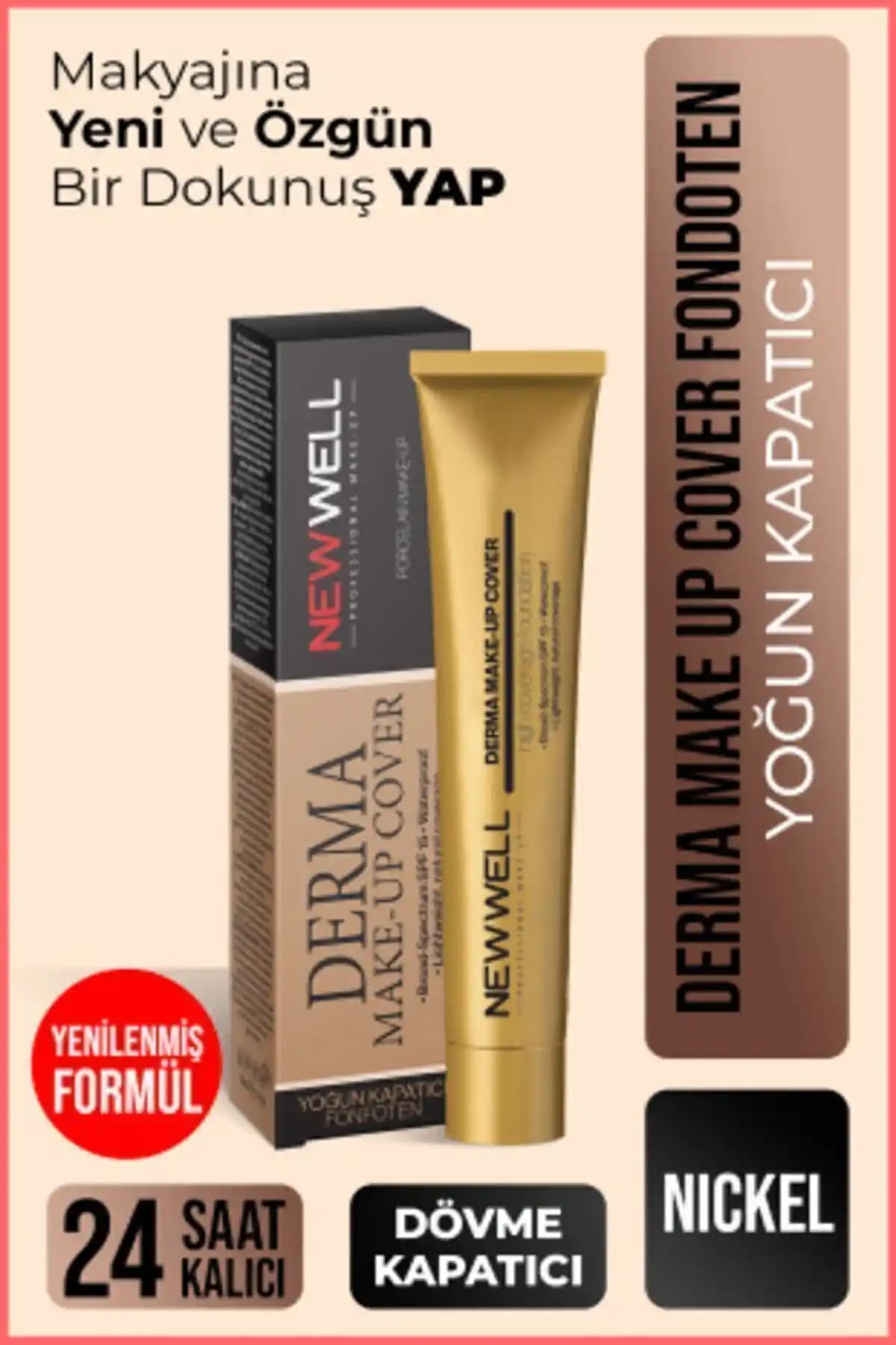 Yeni Well Derma Makeup Cover: Doğal ve Kalıcı Yüksek Performanslı Fondöten