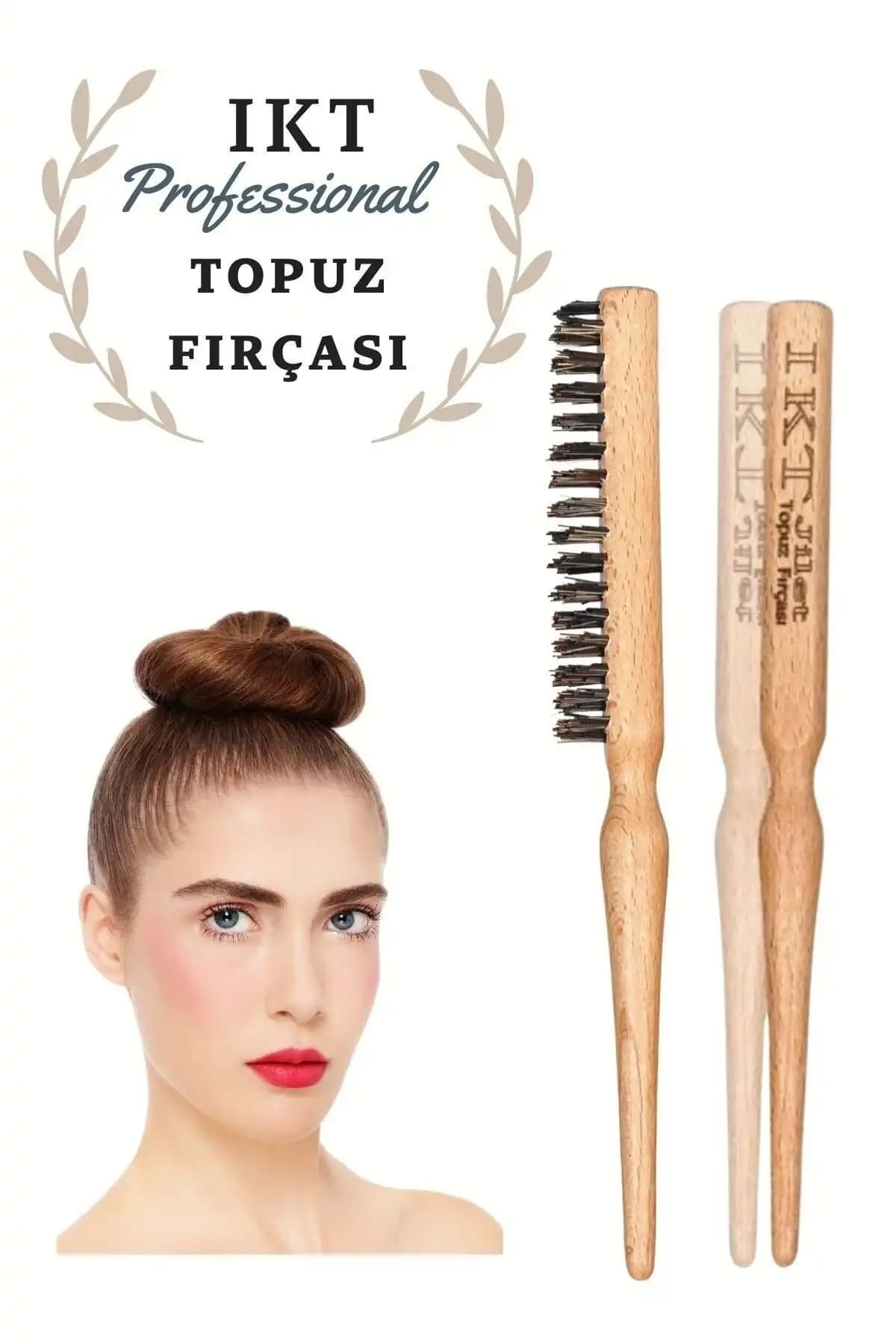 IKT Profesyonel Jilet Topuz Fırçası ve RODEO Topuz Fırça Seti Karşılaştırması 1