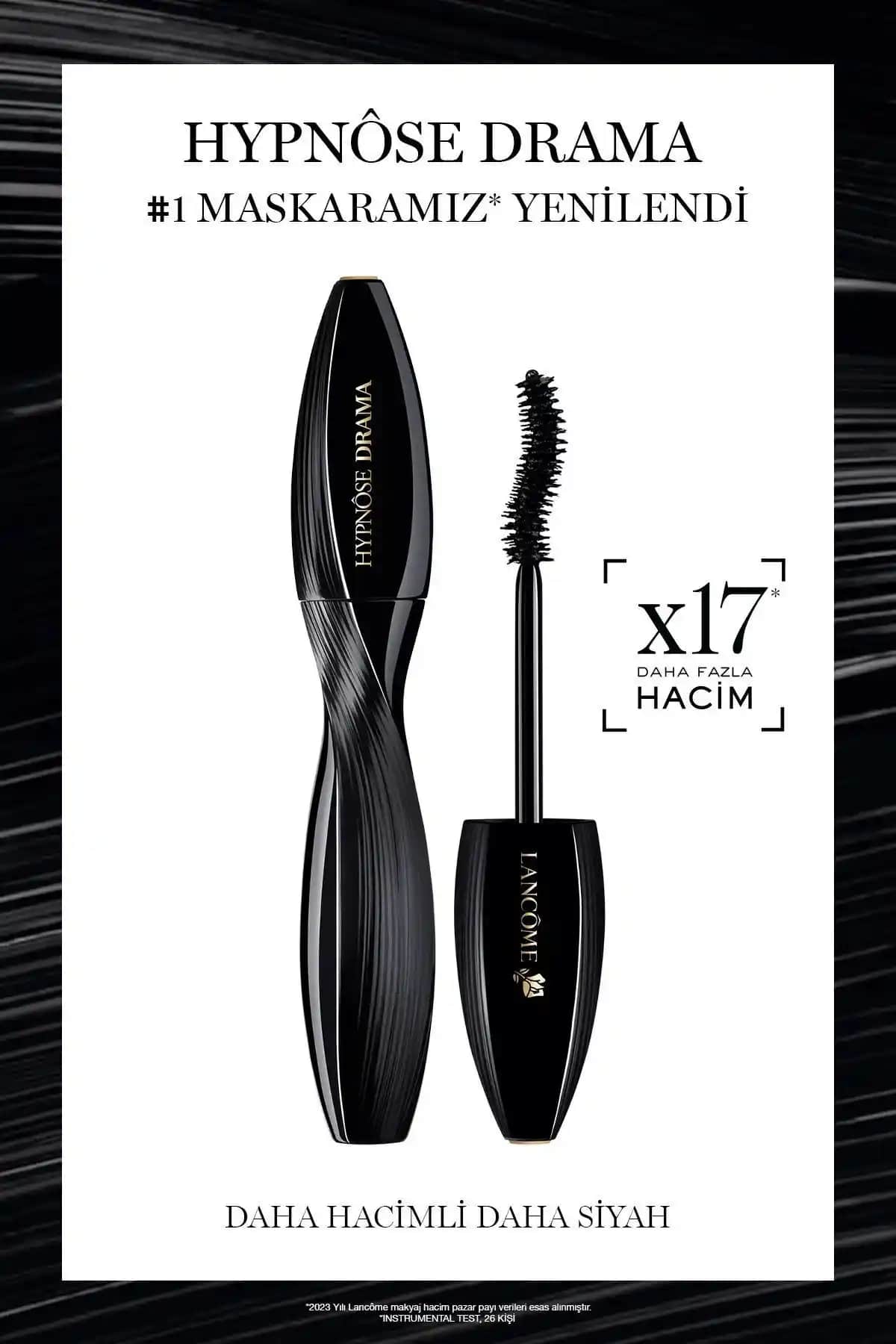 Lancôme Hypnôse Drama ve Lash Idôle Flutter Extension Maskaraları Karşılaştırması