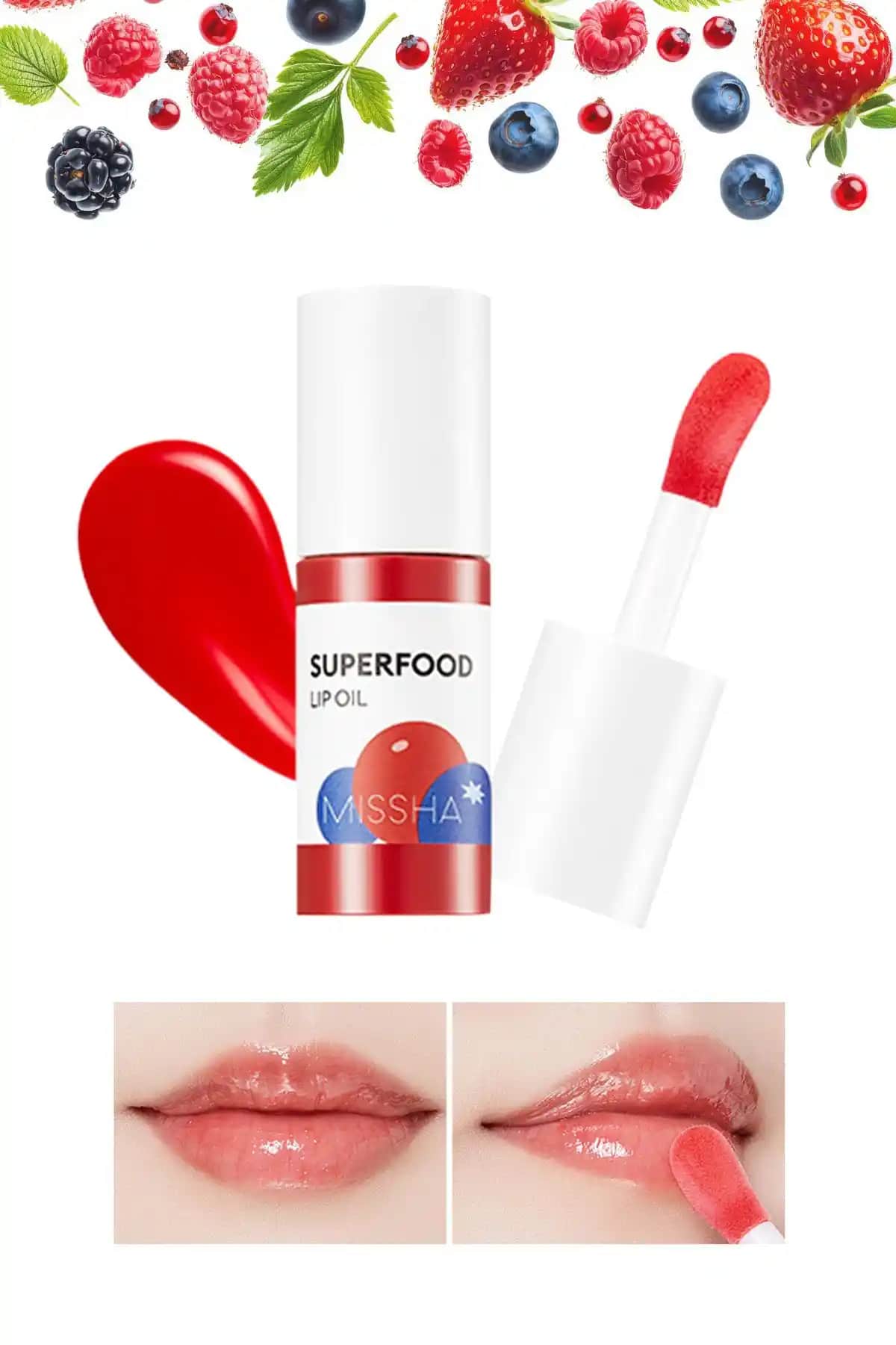 Missha Orman Meyveli Dudak Bakım Yağı ile Dudaklarınızda Doğal Parlaklık ve Nem