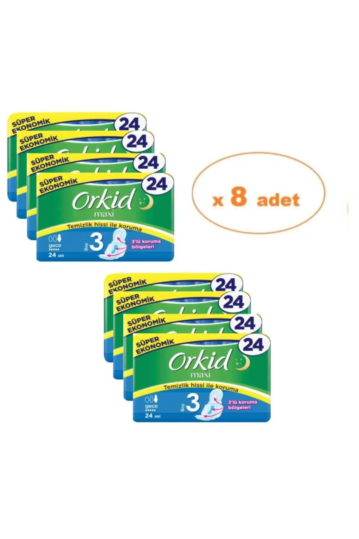 Orkid Maxi Gece Pedi Ürünleri Karşılaştırması ve Kullanıcı Yorumları 2