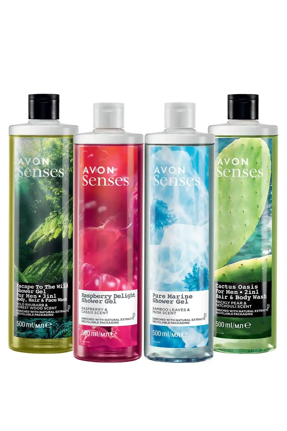 Avon Senses Duş Jeli Pakı: Çeşitli Kokular ve Yüksek Kalite ile Ferahlatıcı Deneyim