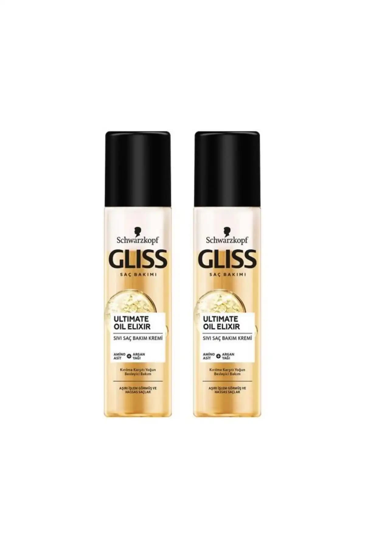 Gliss Ultimate Oil Elixir Serisi: Durulanmayan ve Bakım Kremi Karşılaştırması 1