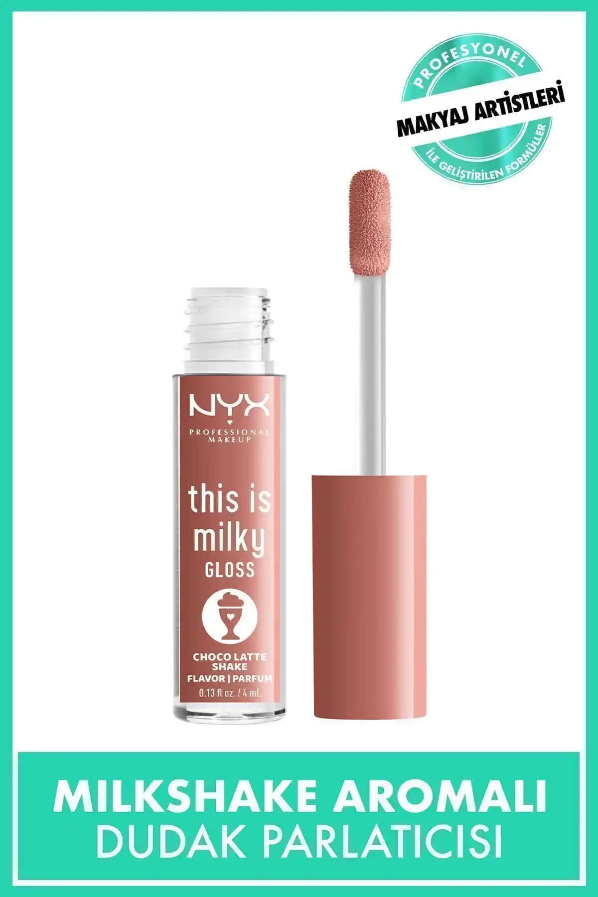 NYX This Is Milky Gloss Choco Latte Shake Dudak Parlatıcısı Ürün Özellikleri ve Kullanımı