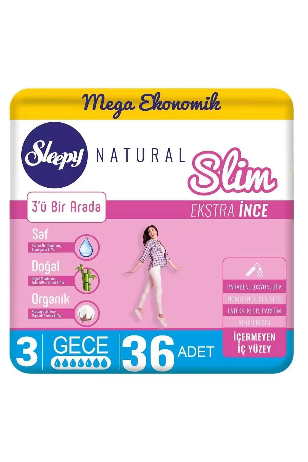 Sleepy Natural Slim Ekstra İnce Pedler Karşılaştırması: Gece ve Günlük Kullanım Farkları