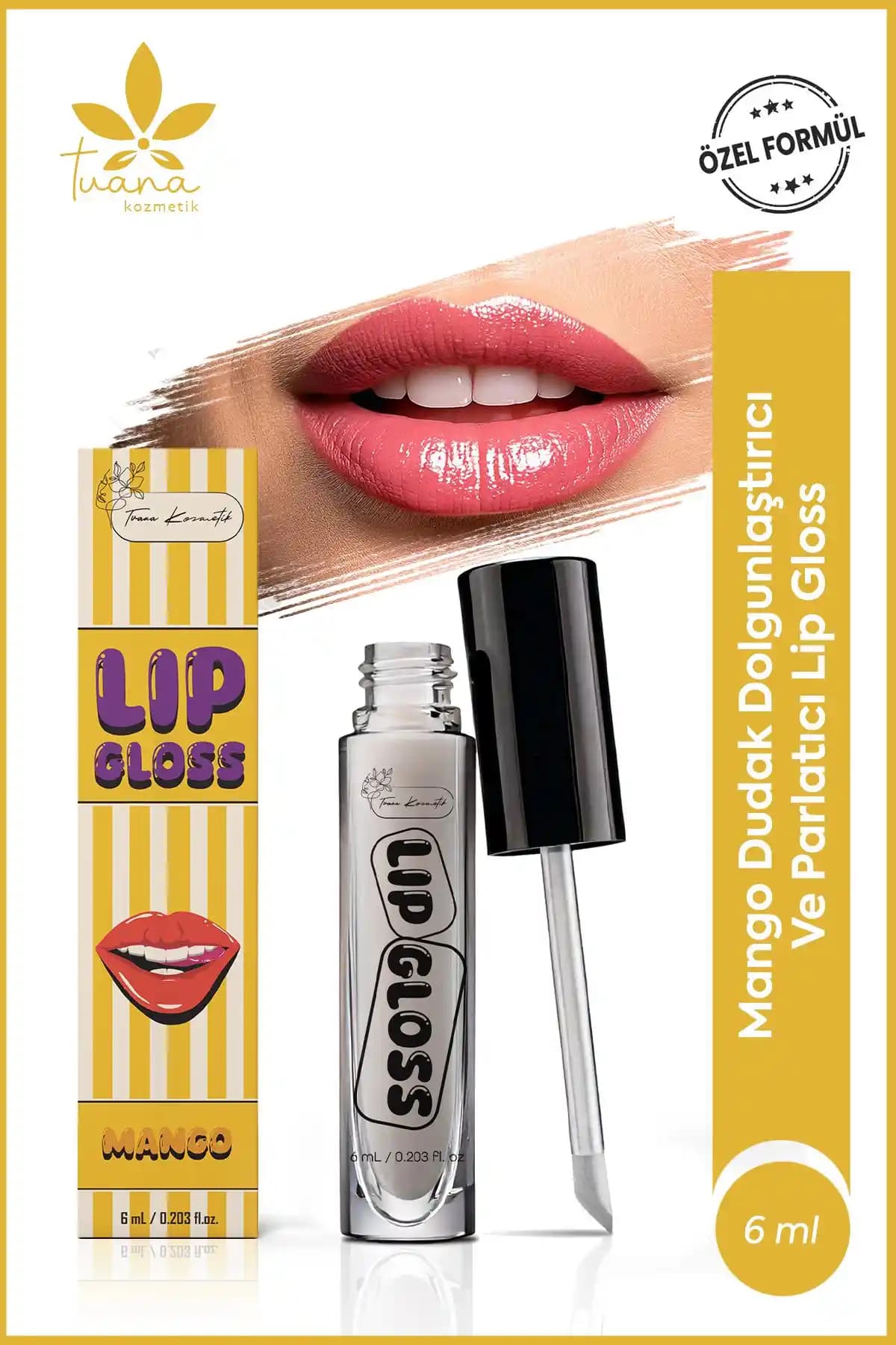 Tuana Kozmetik Mangolu Dudak Dolgunlaştırıcı ve Parlatıcı Lip Gloss Ürünü İncelemesi