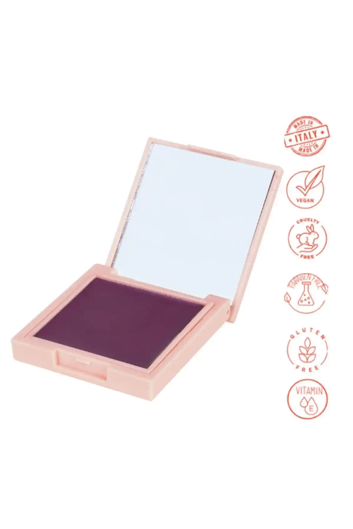 Dora Joy Krem Ruj ve Allık 04 Ultra-violet Çok Yönlü Makyaj Ürünü