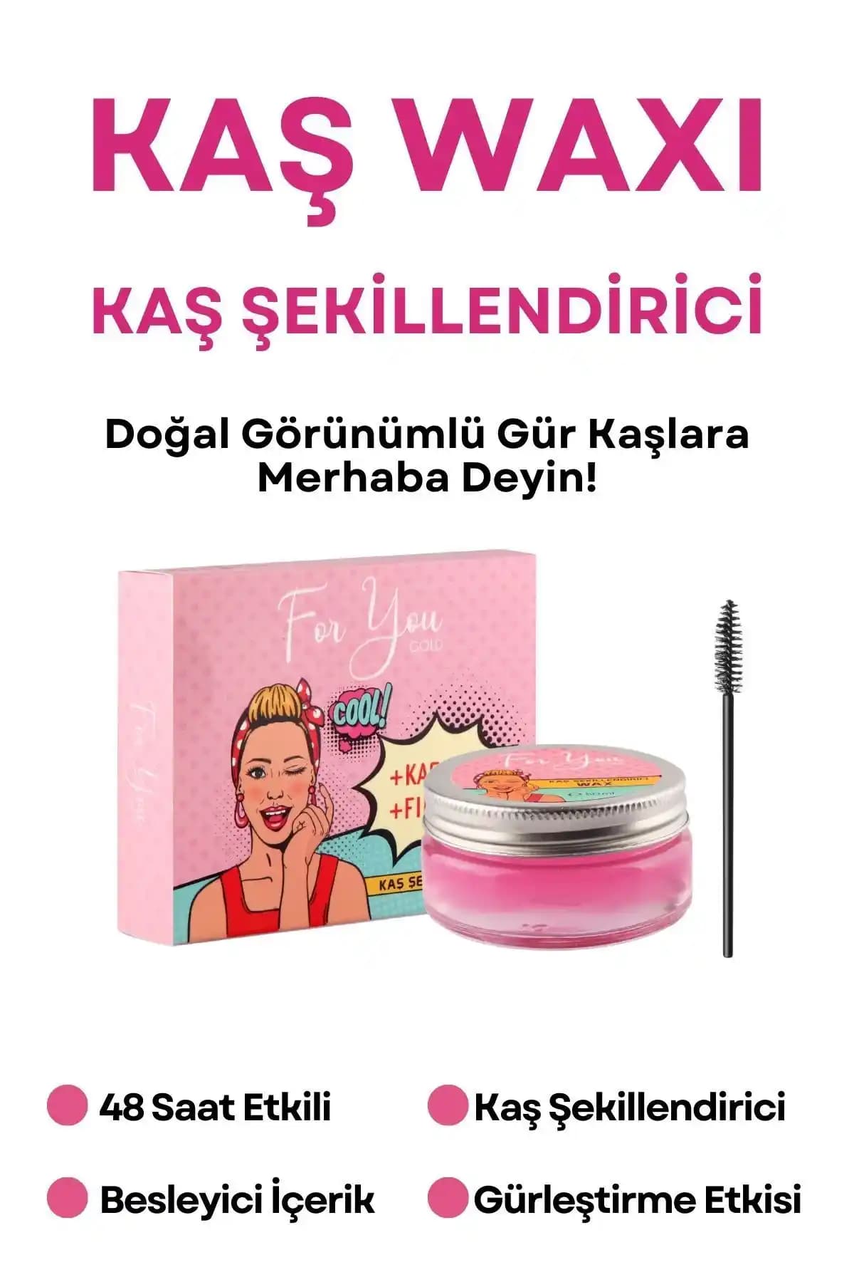 Kaş Şekillendirici ve Sabitleyici Ürünlerin Karşılaştırması: For You Gold ve NYX Brow Glue