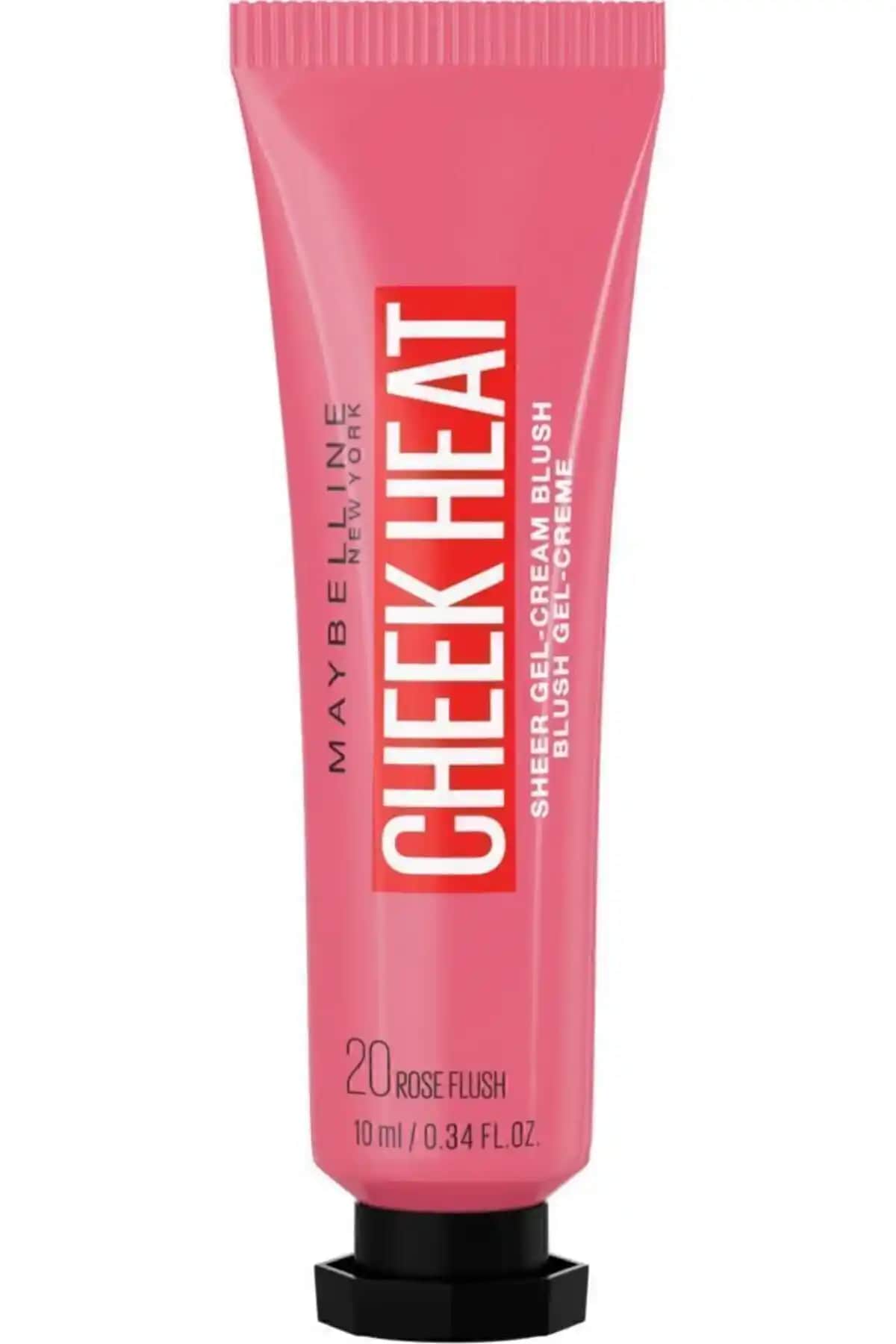 Maybelline New York Cheek Heat Likit Allık 20 Rose Flash Doğal ve Kalıcı Yanak Rengi