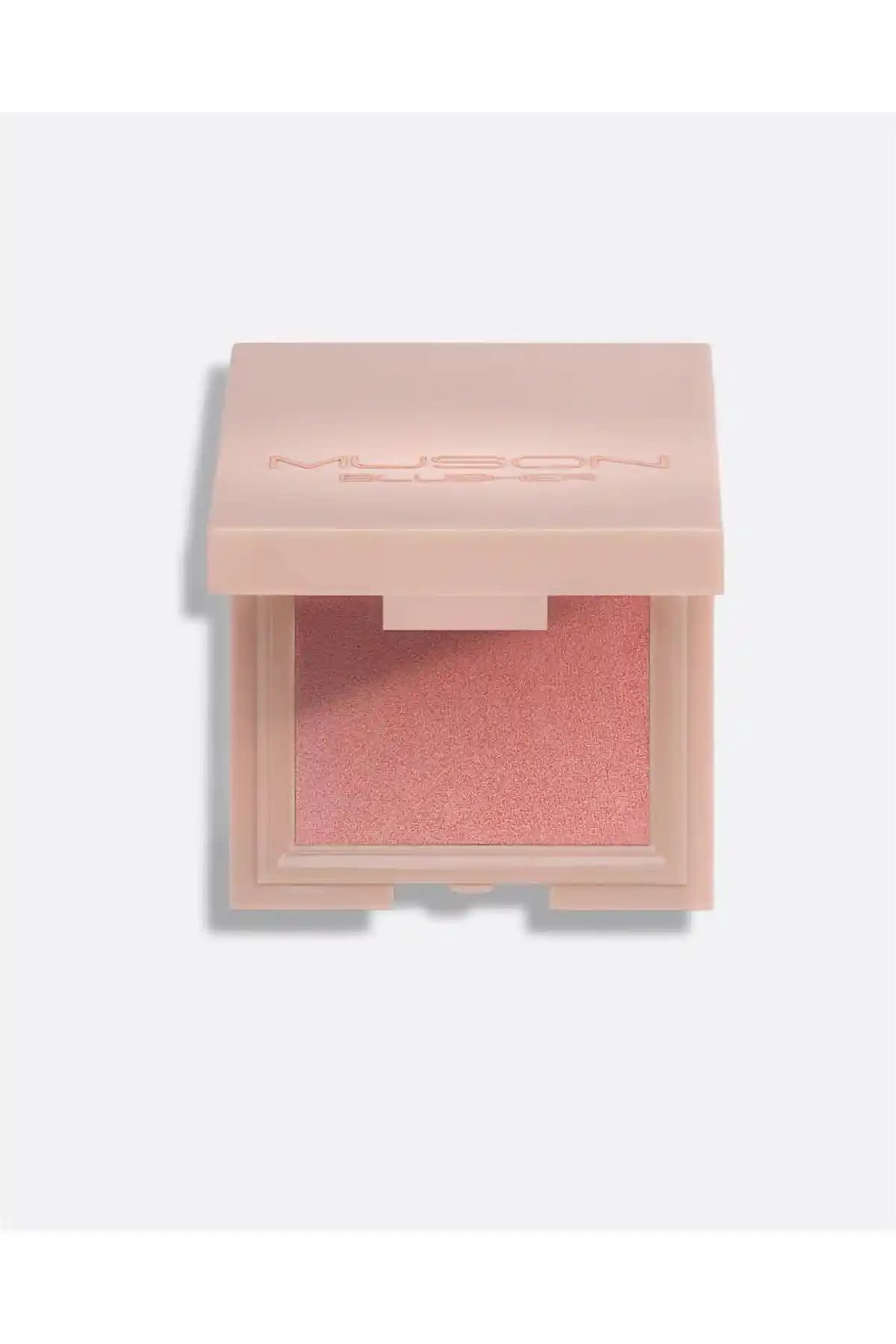 Muson Işıltılı Toz Allık Antoryum Pembe Şeftali Tonlarıyla Doğal Güzellik Sağlar