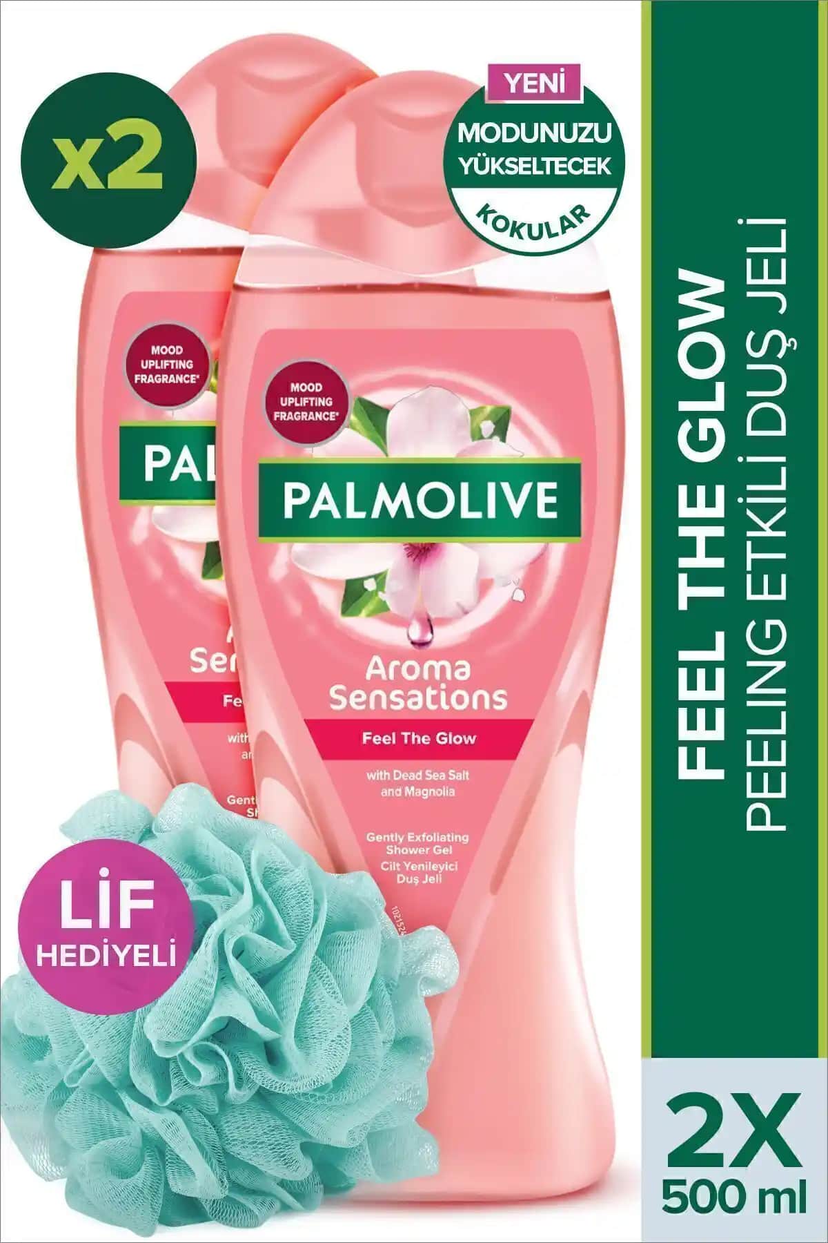Palmolive Aroma Sensations Feel The Glow Duş Jeli Doğal İçerik ve Aromaterapi Deneyimi