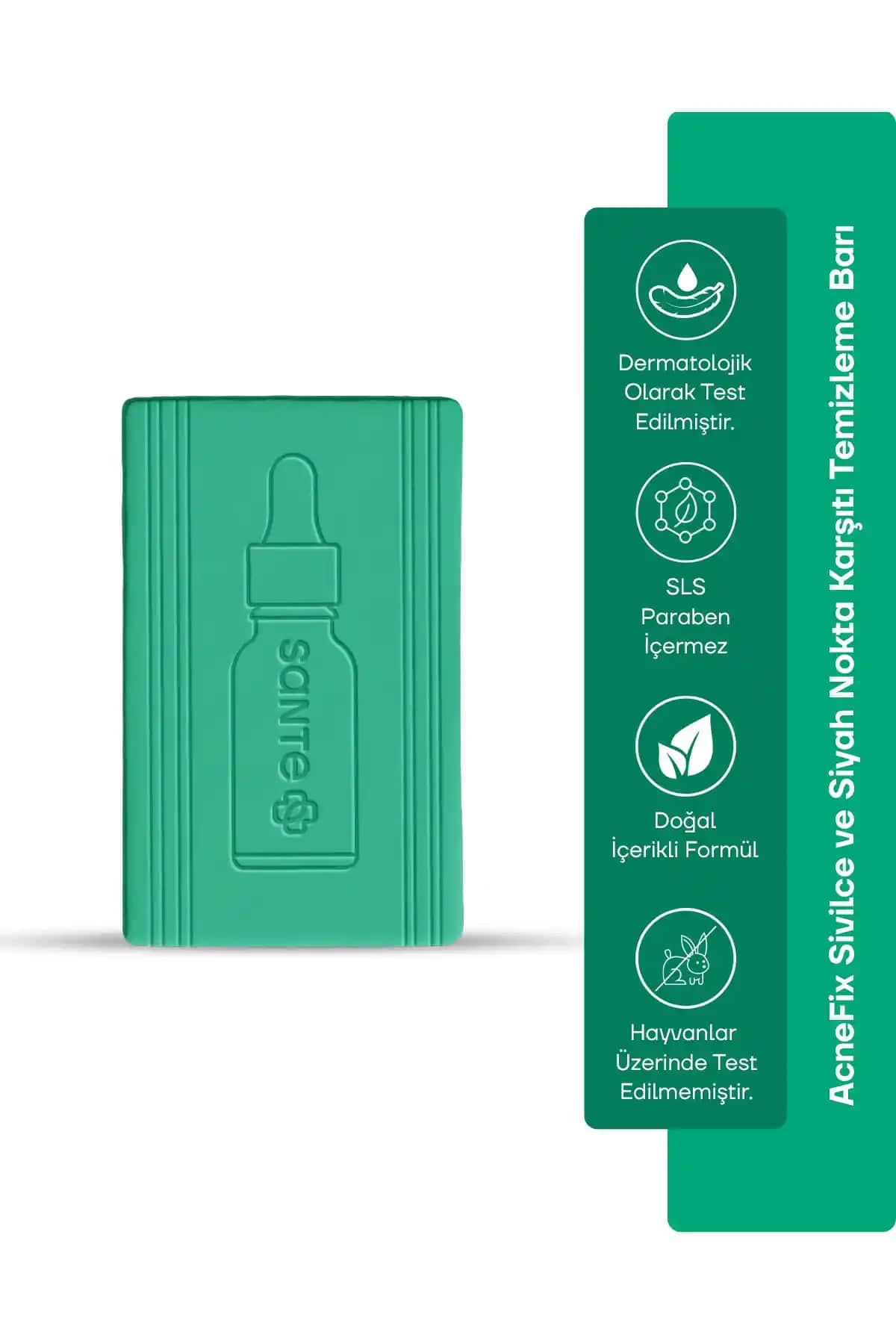 SantePlus AcneFix ve Kabak Lifli Çay Ağacı Sabunu Karşılaştırması