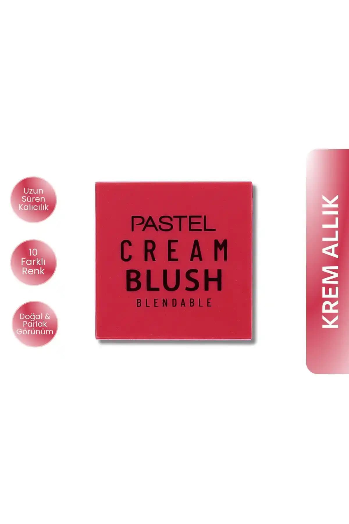 Pastel Profashion 48 Krem Allık: Doğal ve Işıltılı Görünüm İçin Uygun Kozmetik Ürünü