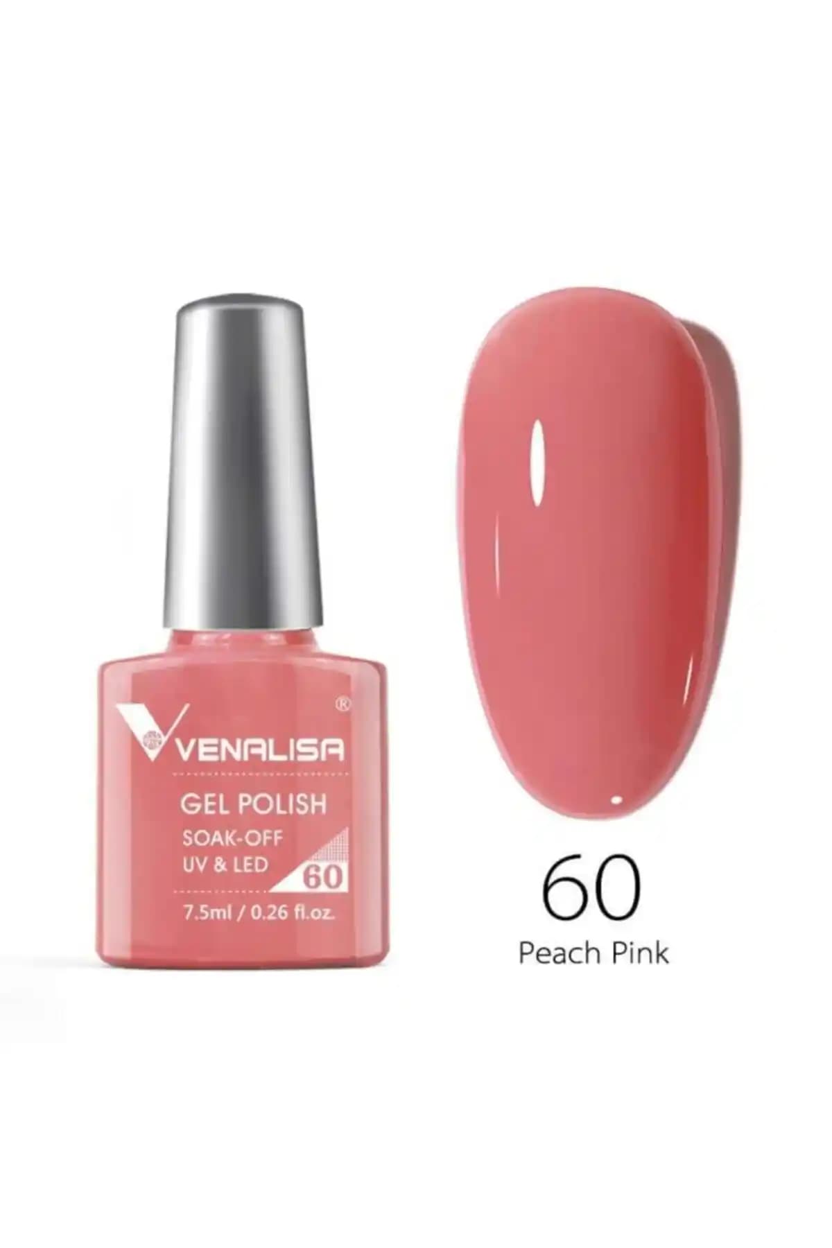 Venalisa 7.5 ml UV Led Kalıcı Oje Peach Pink No.60 Detaylı İnceleme ve Kullanım Tavsiyeleri