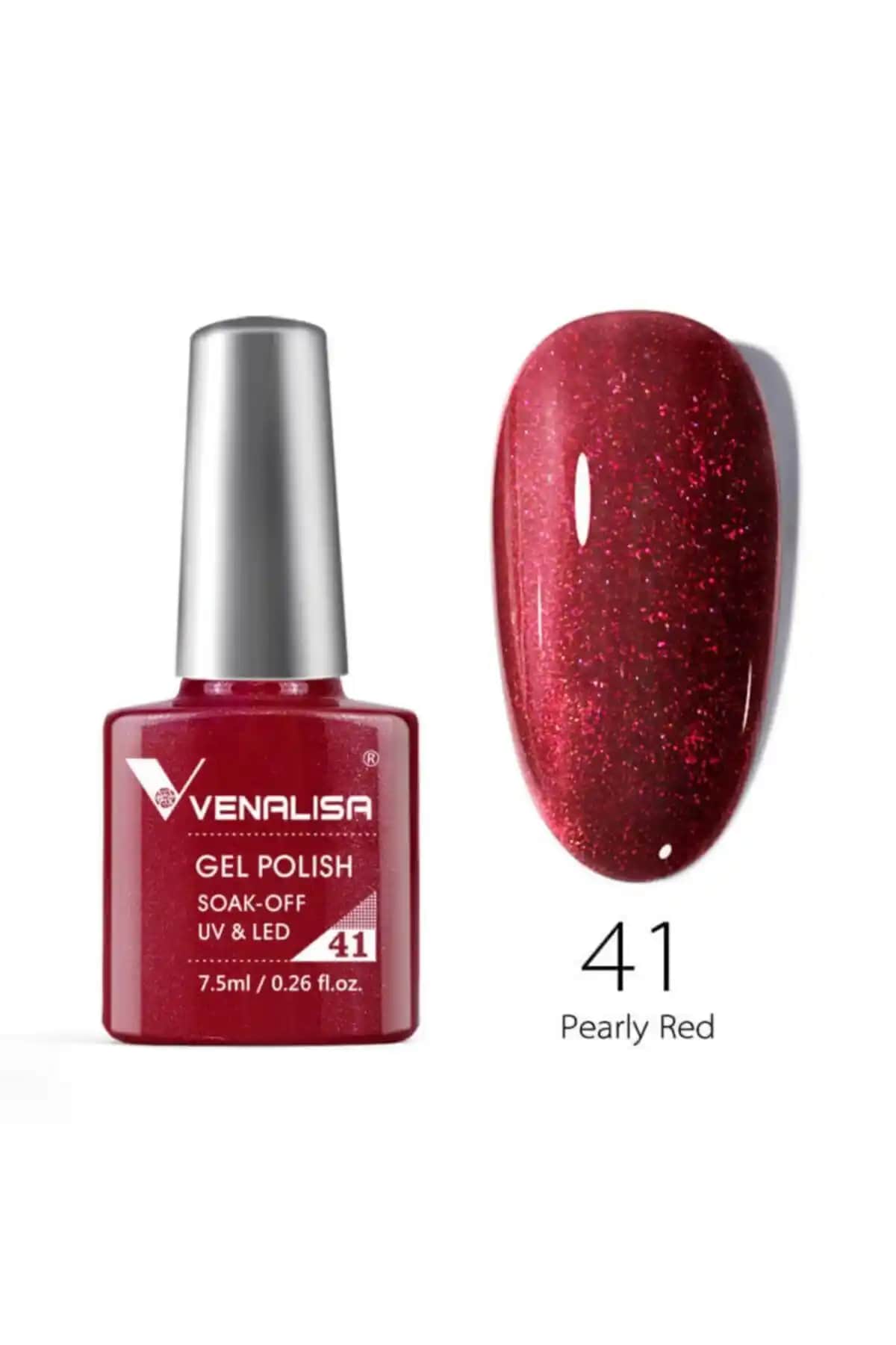 Venalisa 7.5 ml UV Led Kalıcı Oje Pearly Red No.41 Detaylı İnceleme ve Kullanım Yönergeleri