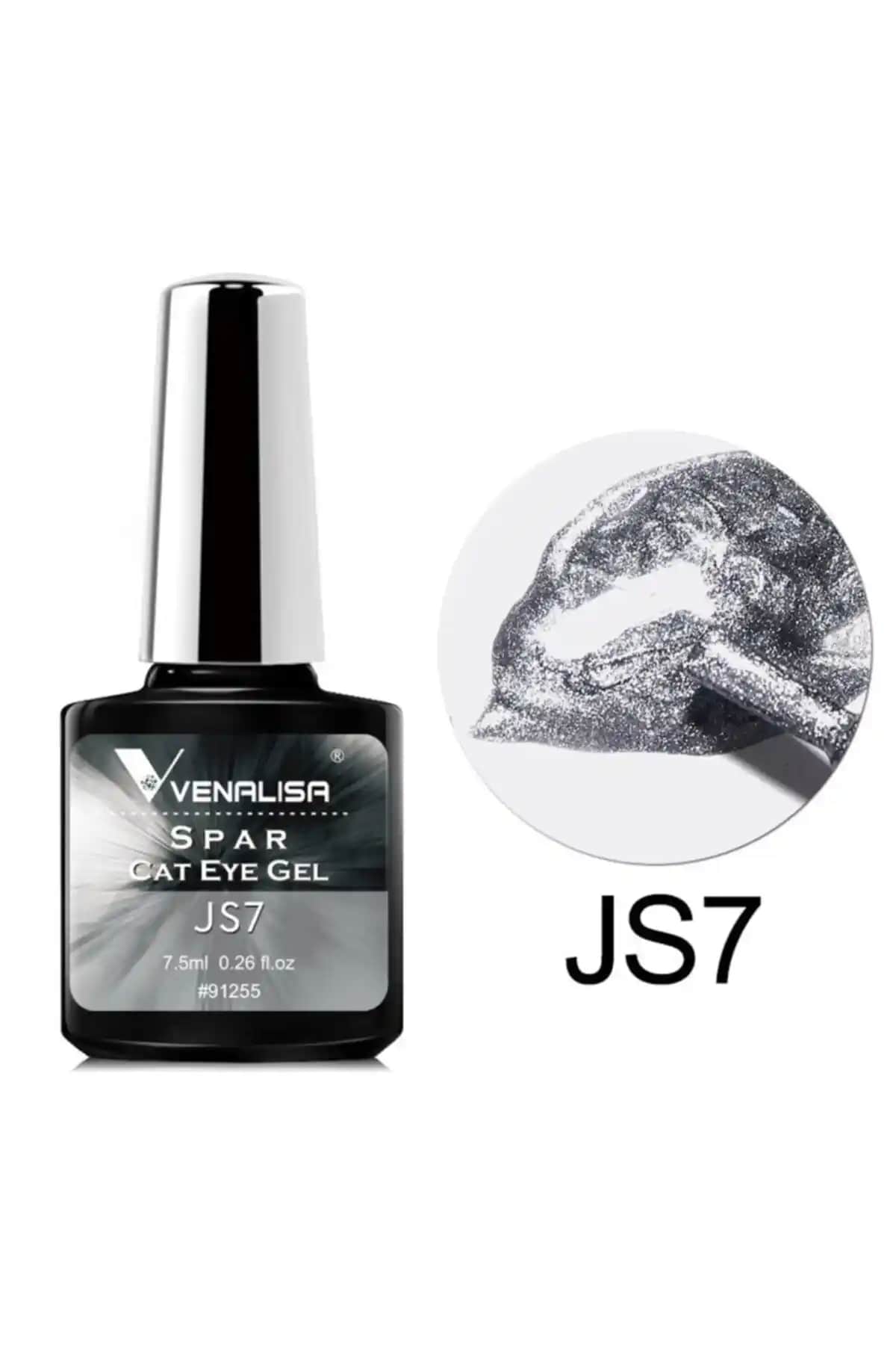 Venalisa Spar Cat Eye Kalıcı Oje Gri ve Hologram Efektiyle Şıklık Sunar