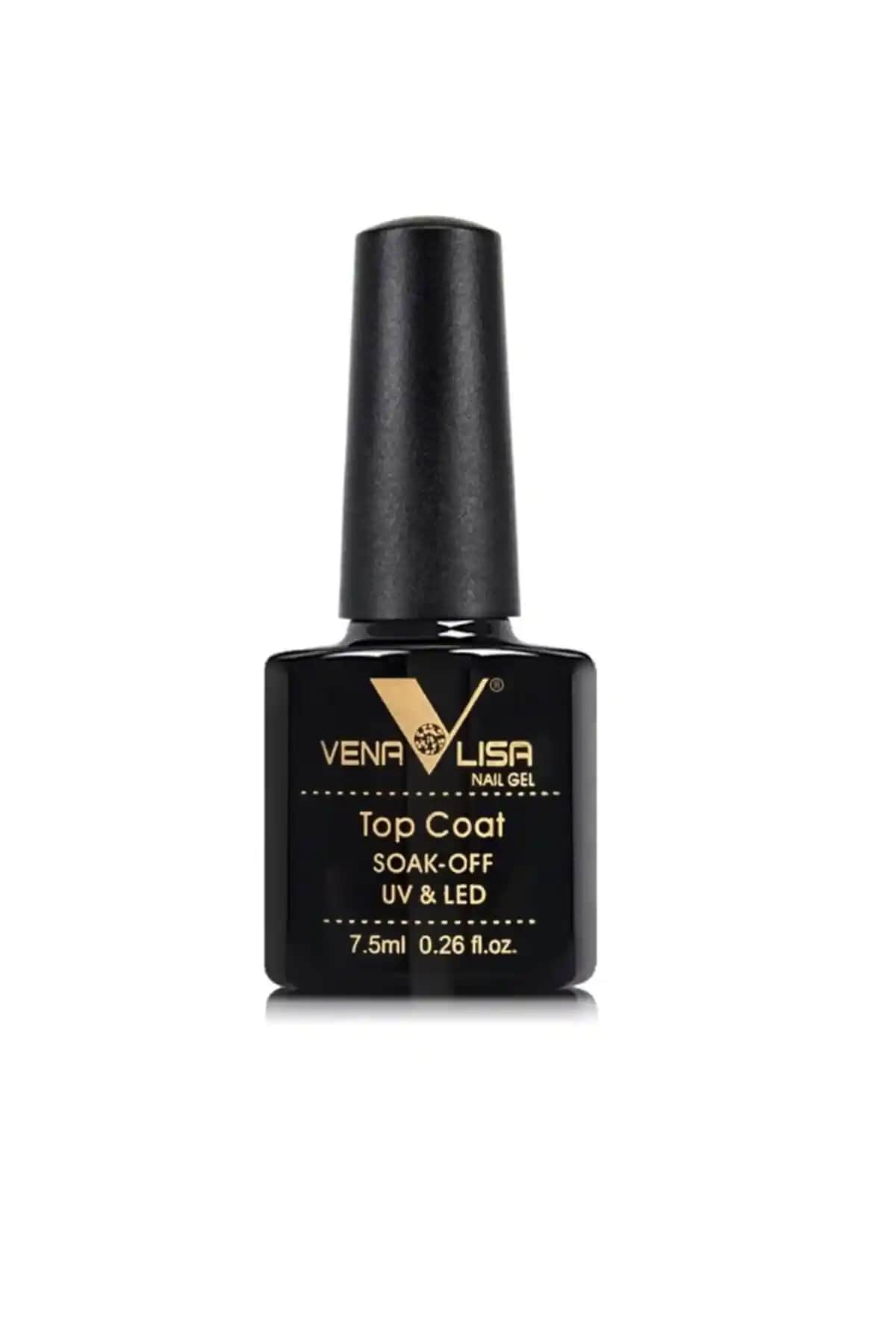 Venalisa Top Coat 7,5 ml Kalıcı ve Parlak Oje Üst Katmanı Güçlü ve Estetik Görünüm İçin