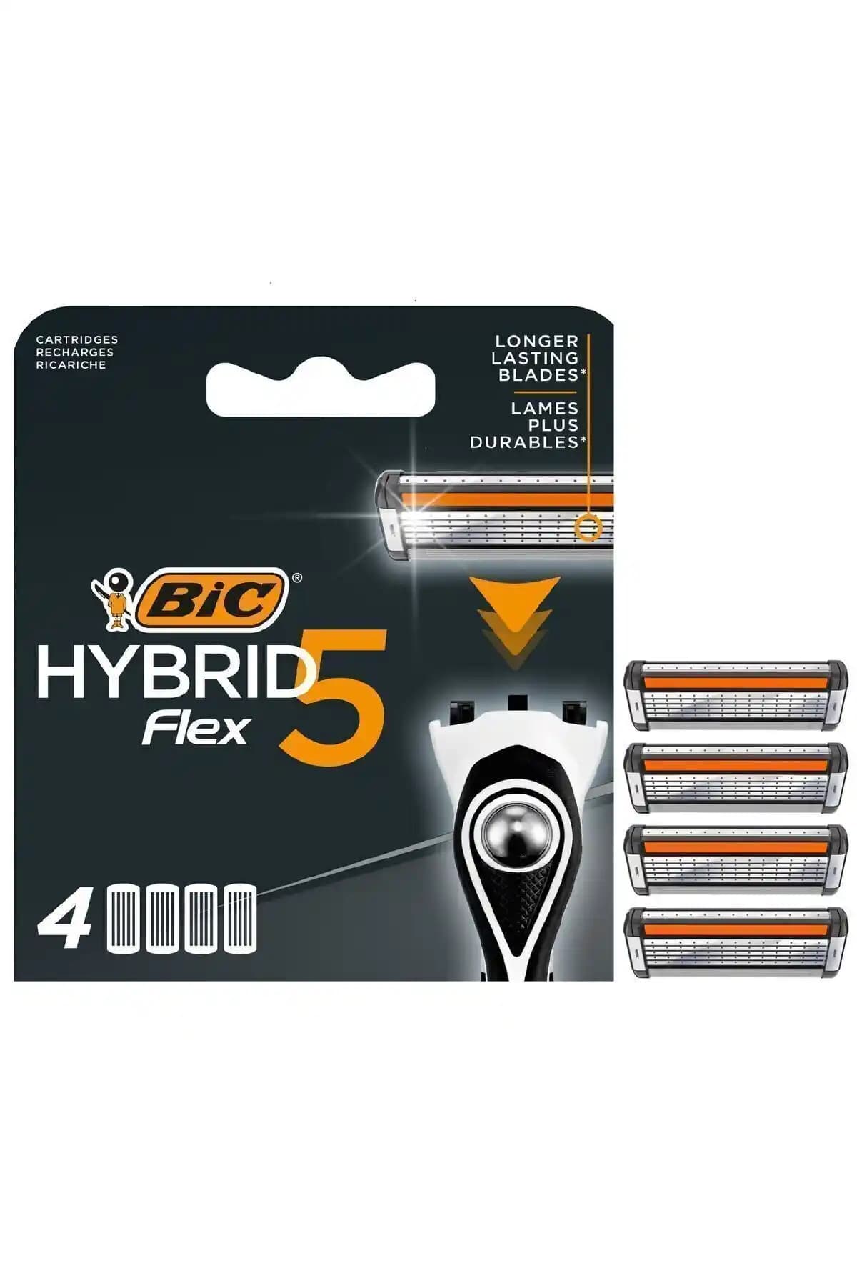 Bic Flex 5 Hybrid Yedek Tıraş Bıçağı Kartuşu – Yüksek Performans ve Konfor Sağlar