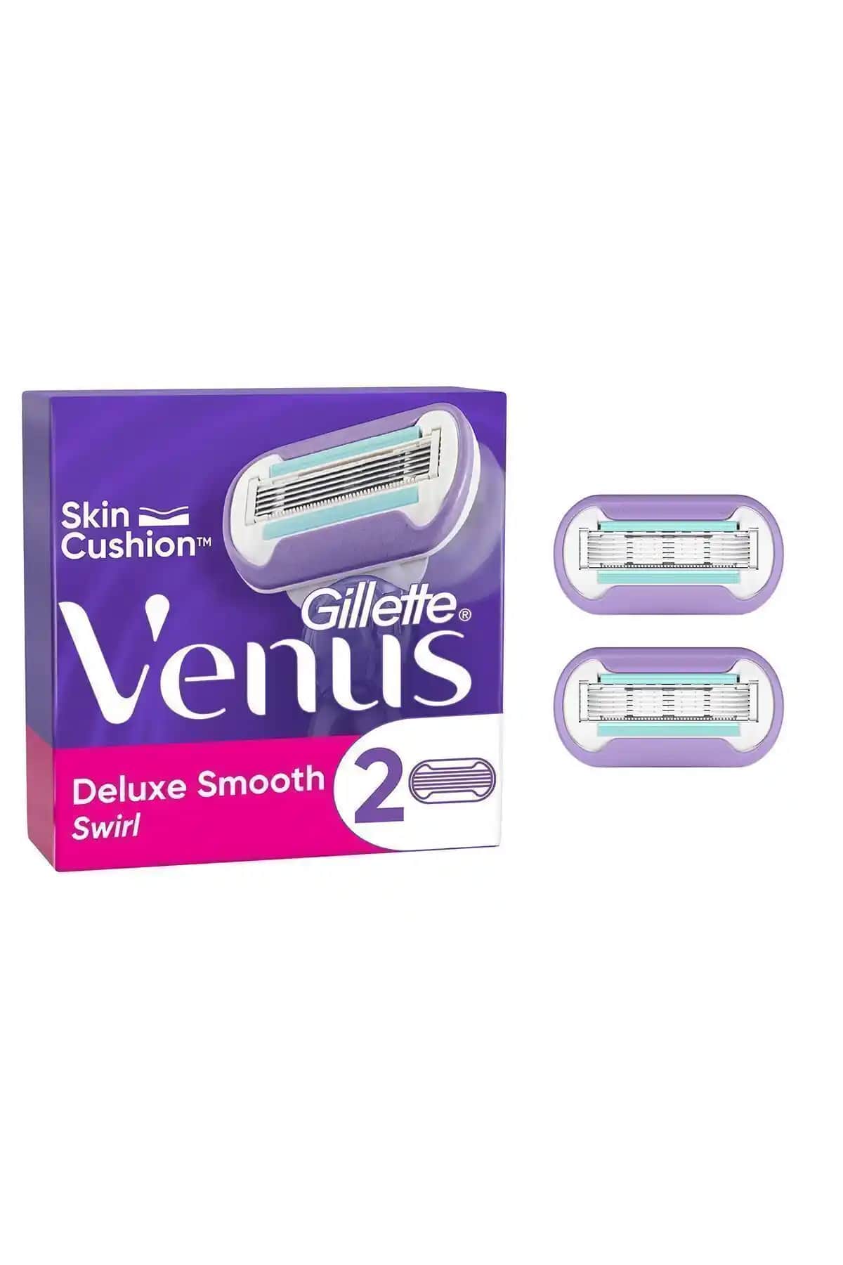 Gillette Venus Extra Smooth Swirl Kadınlar İçin Yüksek Performanslı Tıraş Bıçağı