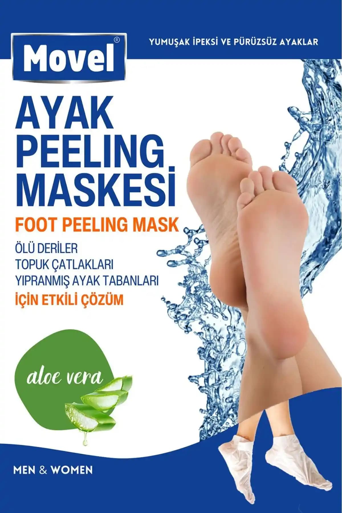 Movel Ayak Peeling Maskesi ile Sağlıklı ve Pürüzsüz Ayaklara Kavuşun