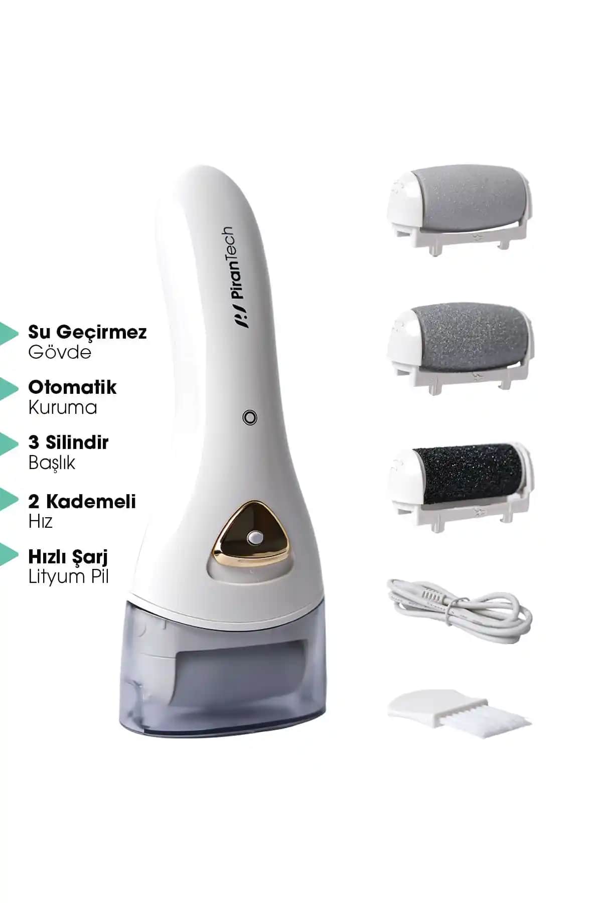 Pirantech BCM-1138 Su Geçirmez Ayak Bakım Törpüsü Özellikleri ve Kullanım Avantajları