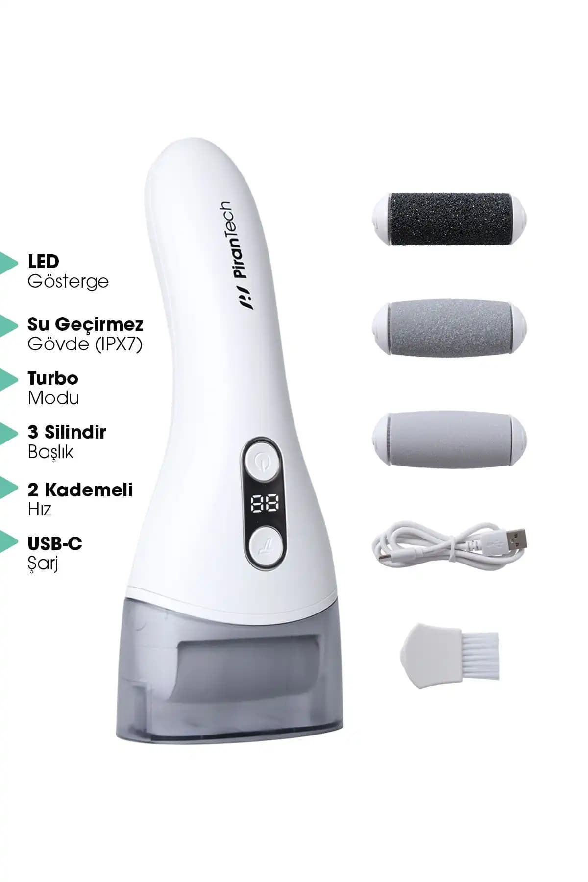 Pirantech BCM-1138T LED Ekranlı Turbo Modlu Su Geçirmez Ayak Törpüsü İnceleme ve Kullanıcı Yorumları