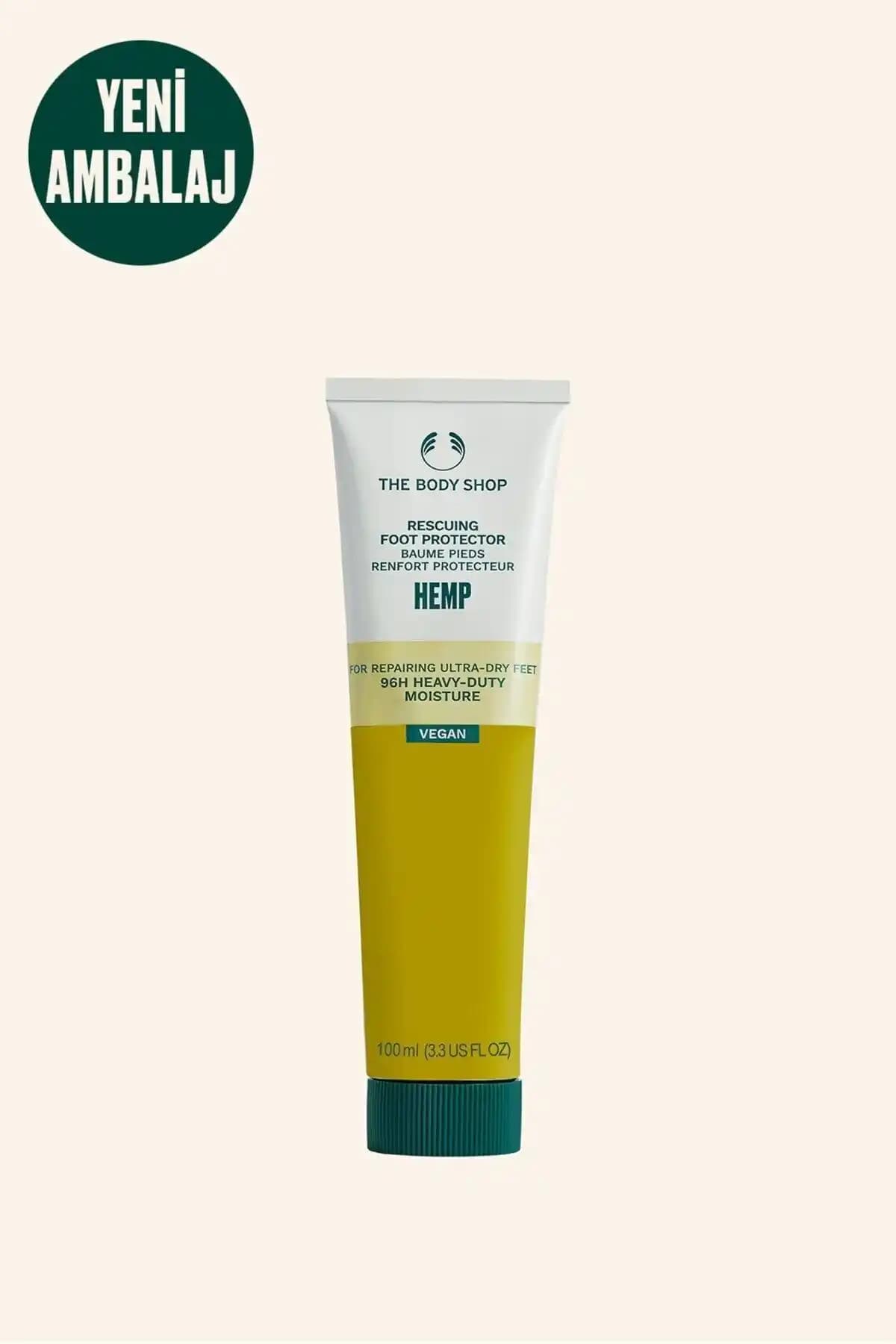 The Body Shop Hemp Koruyucu Topuk ve Ayak Kremi - Yoğun Nemlendirme ve Yumuşatma