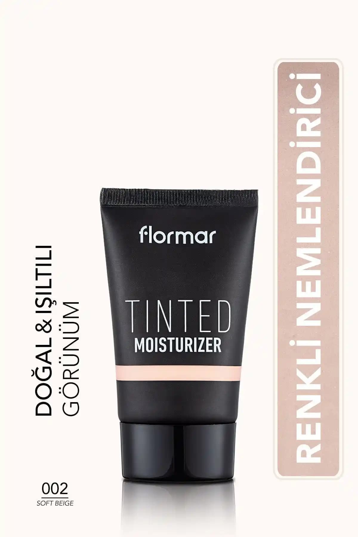 Flormar Renkli Nemlendirici 002 Soft Beige Sıcak Alt Tonlar İçin Günlük Kullanım Ürünü