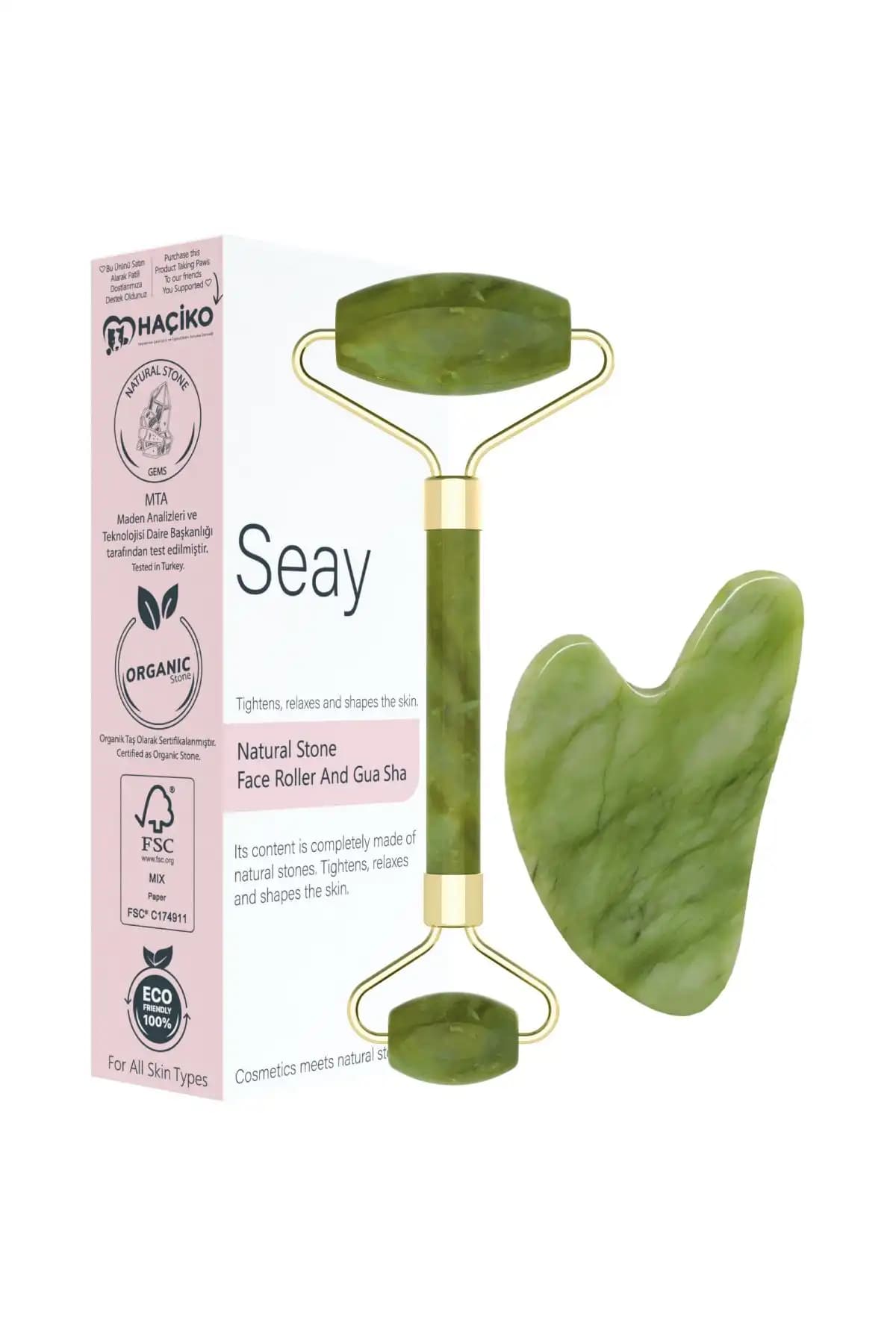 İlterus Doğaltaş Yeşim Gua Sha ve Seay Yeşim Face Roller Karşılaştırması 2