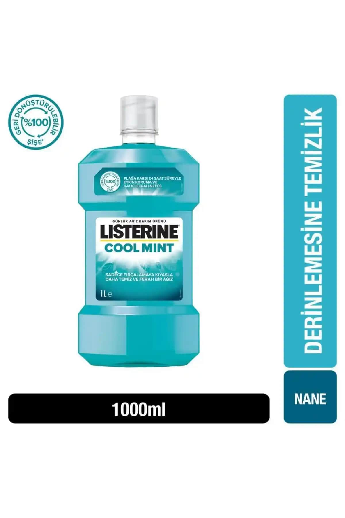 Listerine Cool Mint Ağız Suyu: Güçlü ve Ferahlatıcı Ağız Bakım Ürünü