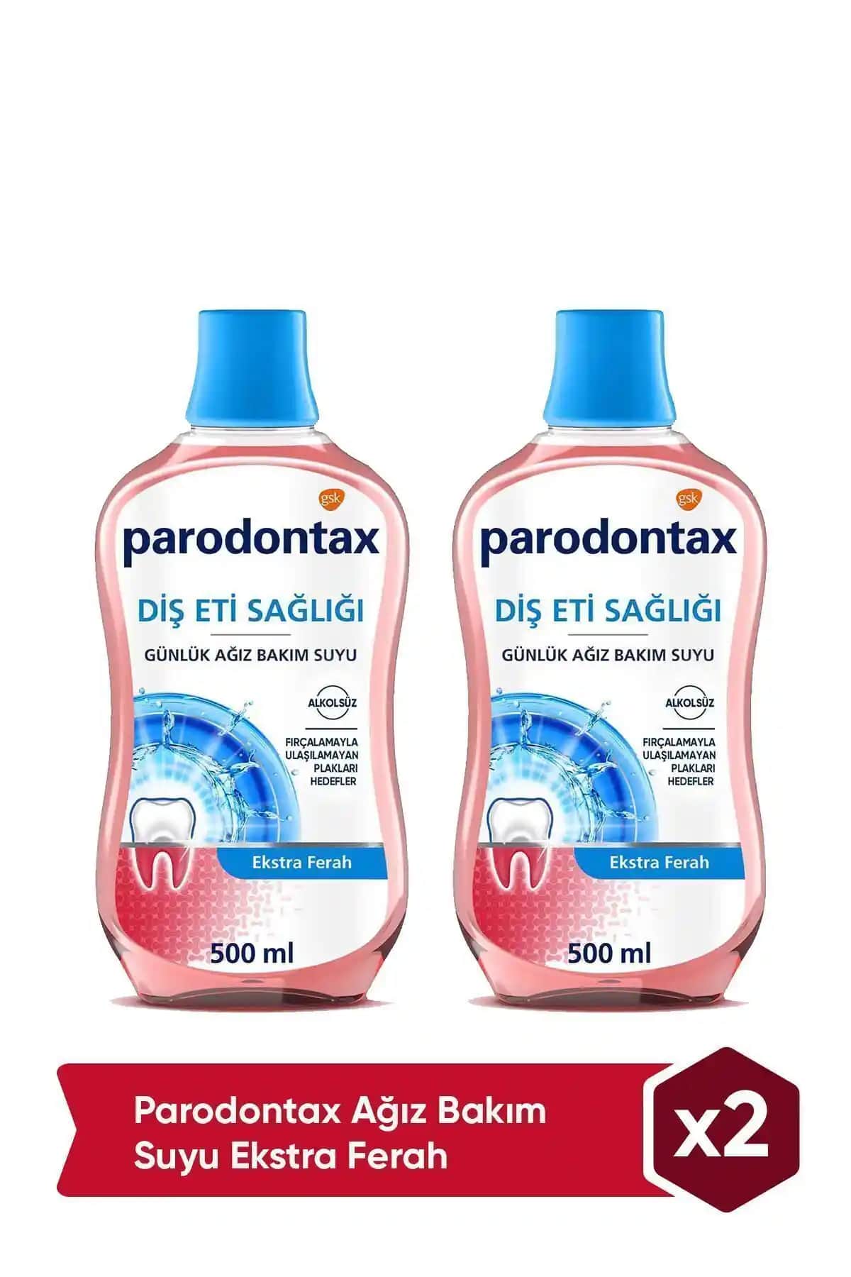 Parodontax Ekstra Ferah Alkolsüz Ağız Bakım Suyu: Günlük Kullanım ve Diş Eti Sağlığı Destekçisi