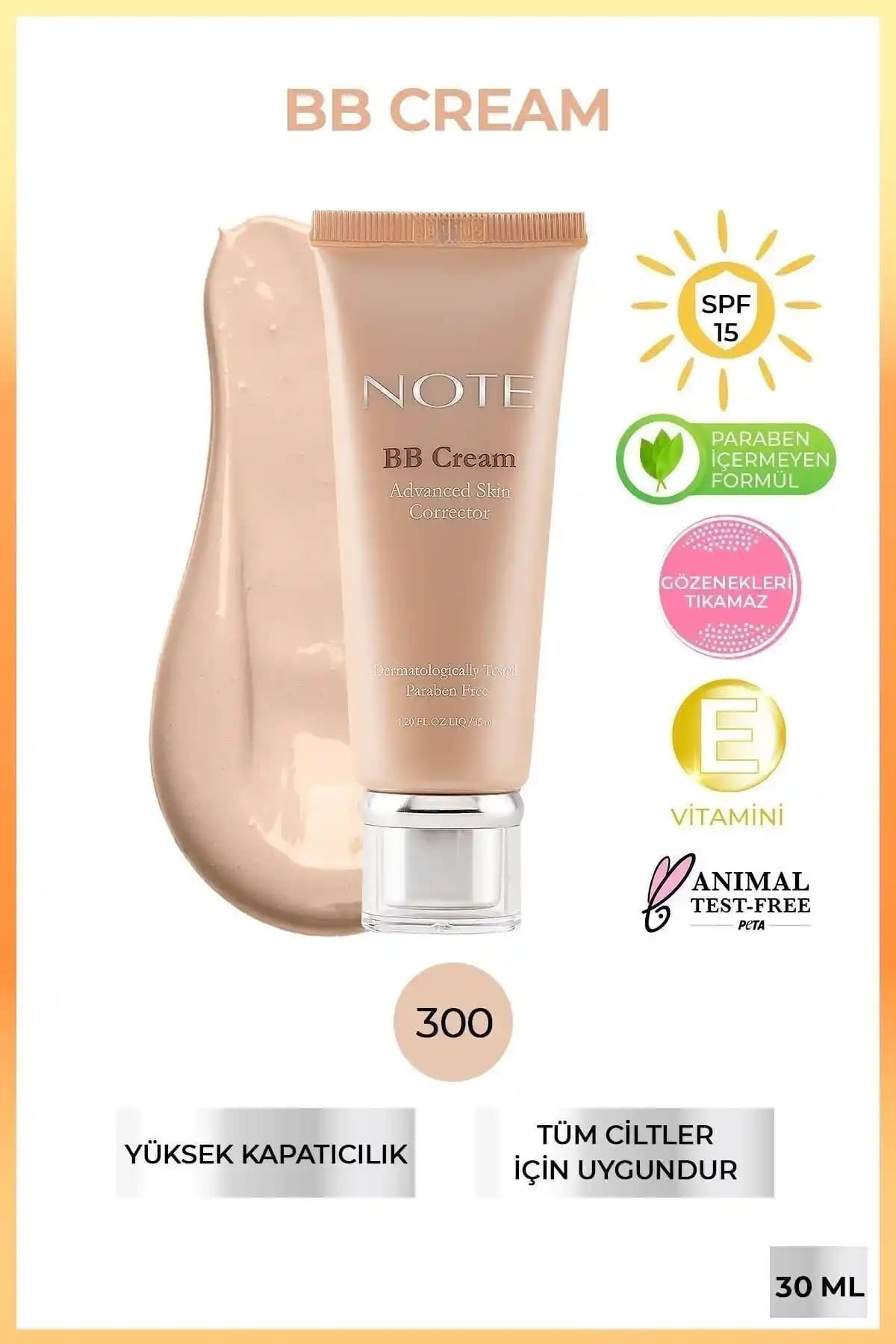 Note Cosmetics BB Cream SPF 15: Günlük Cilt Bakımı ve Makyaj İçin Çok Yönlü Çözüm