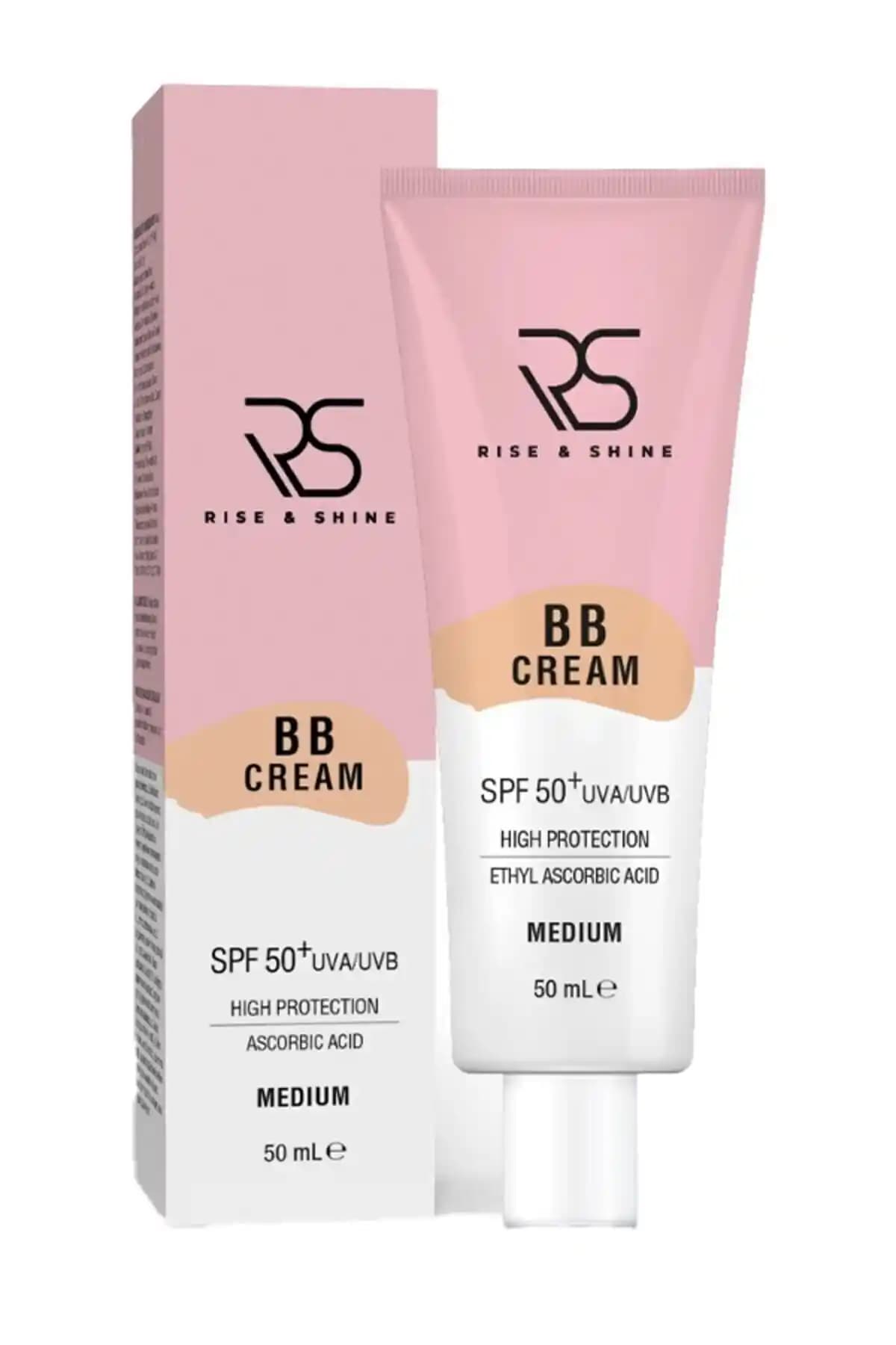 Rise and Shine BB Krem 50 SPF Medium ile Günlük Cilt Bakımında Koruma ve Doğal Parlaklık