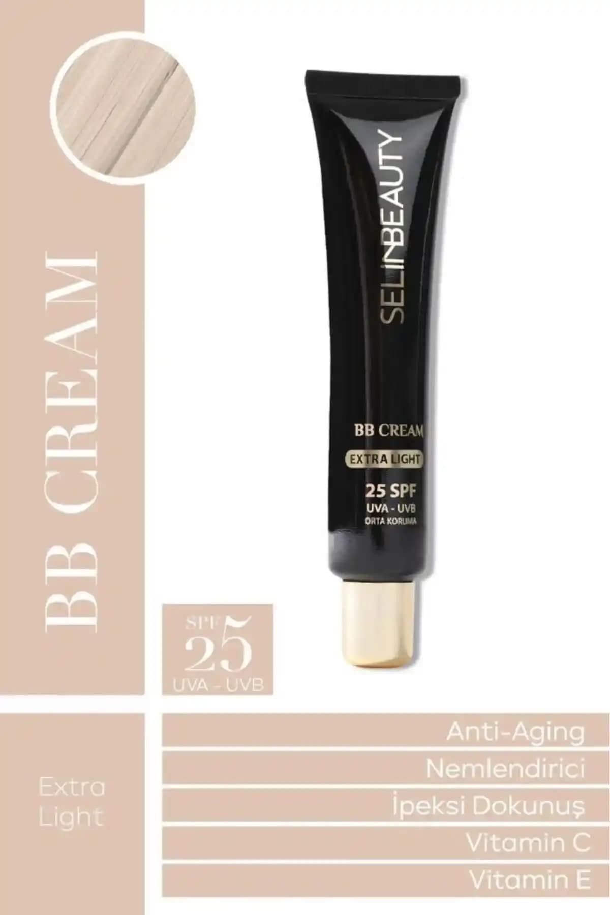 Selin Beauty BB Krem Extra Light SPF25: Hafif ve Doğal Makyaj İçin Uygun Cilt Bakım Ürünü