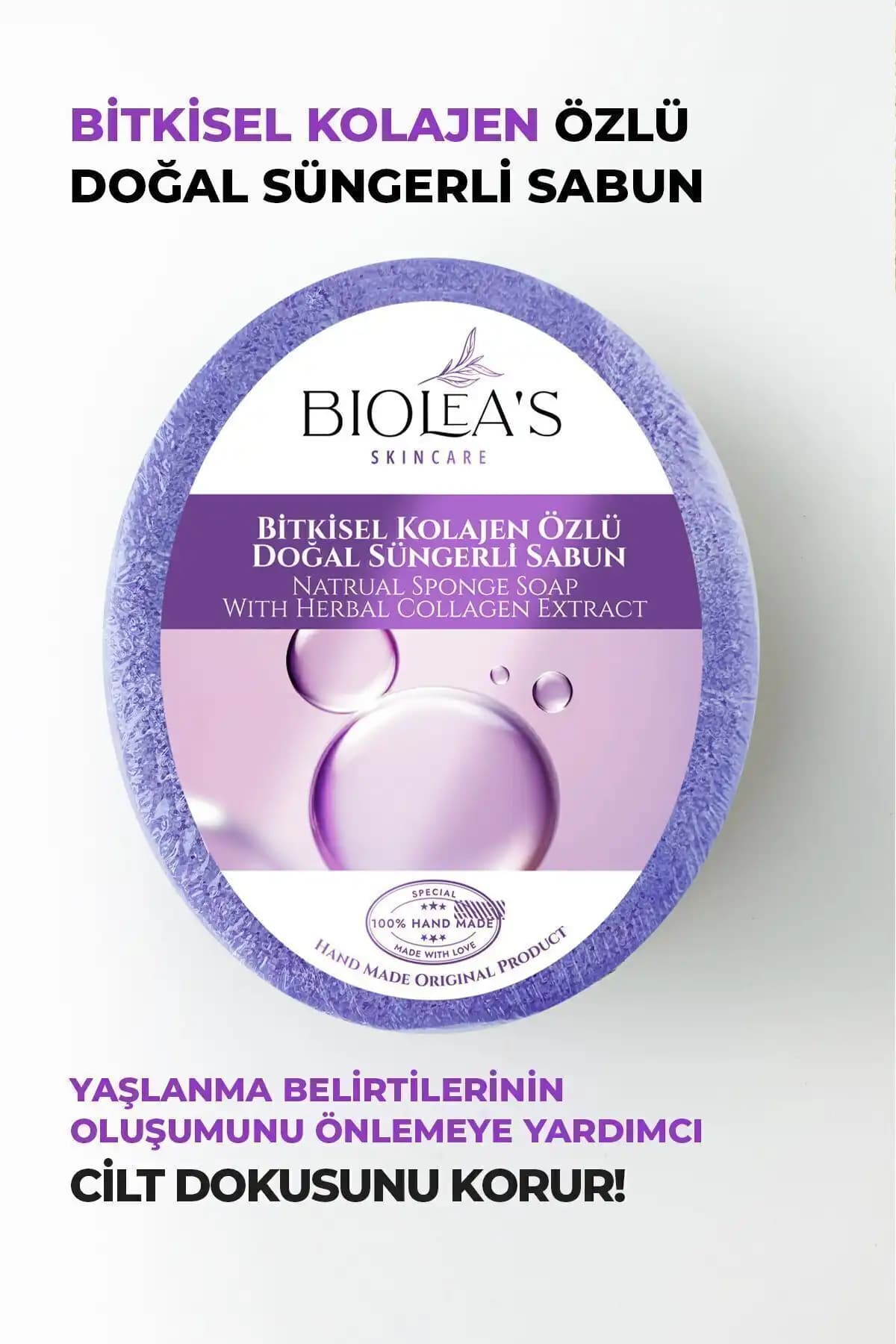 Biolea Sabunları Karşılaştırması: Kabak Lifli Eşek Sütü ve Kolajen Özlü Doğal Süngerli Sabunlar 2