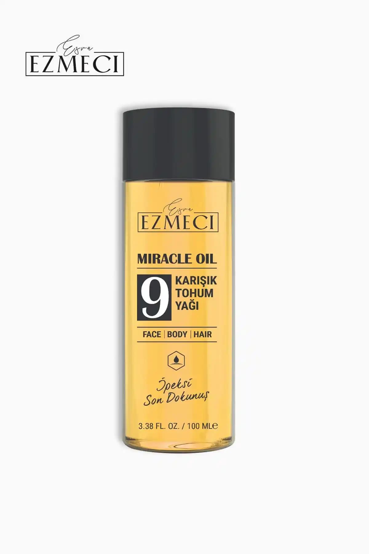 Esra Ezmeci Miracle Oil No 9 Çok Yönlü Doğal Bakım Yağı 100 ml